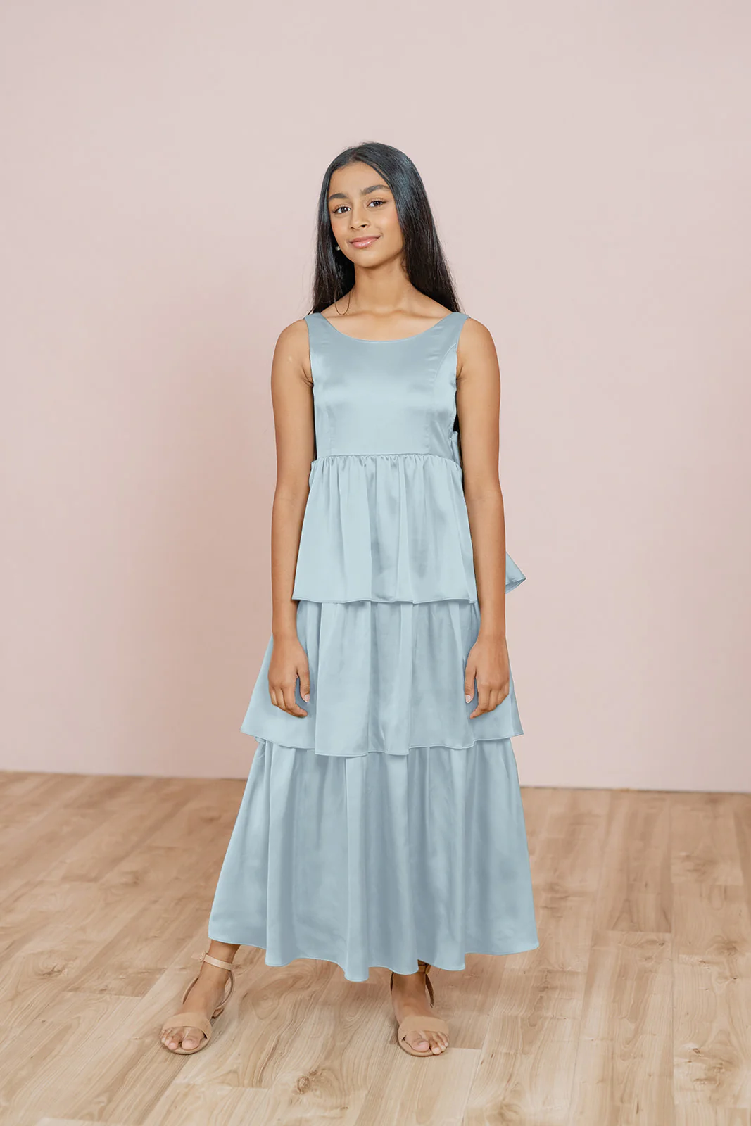Juniors Georgia Satin Dress | Made To Order - Image 38
