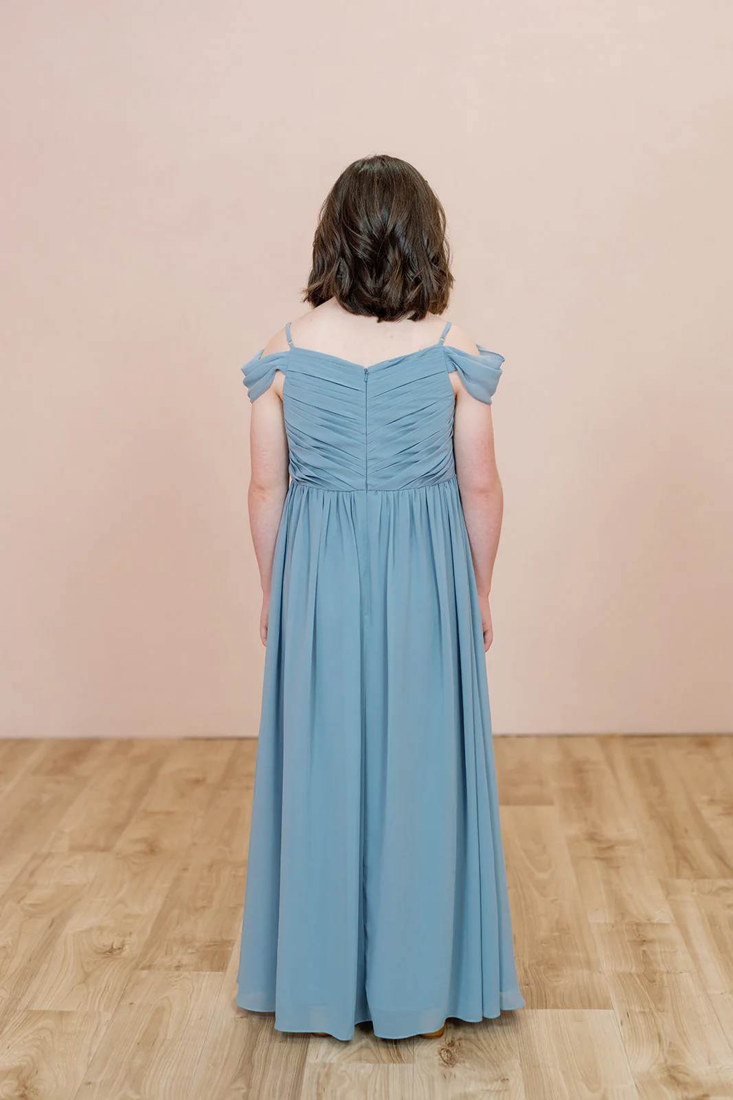 Juniors Lily Chiffon Dress | Made To Order - Image 3