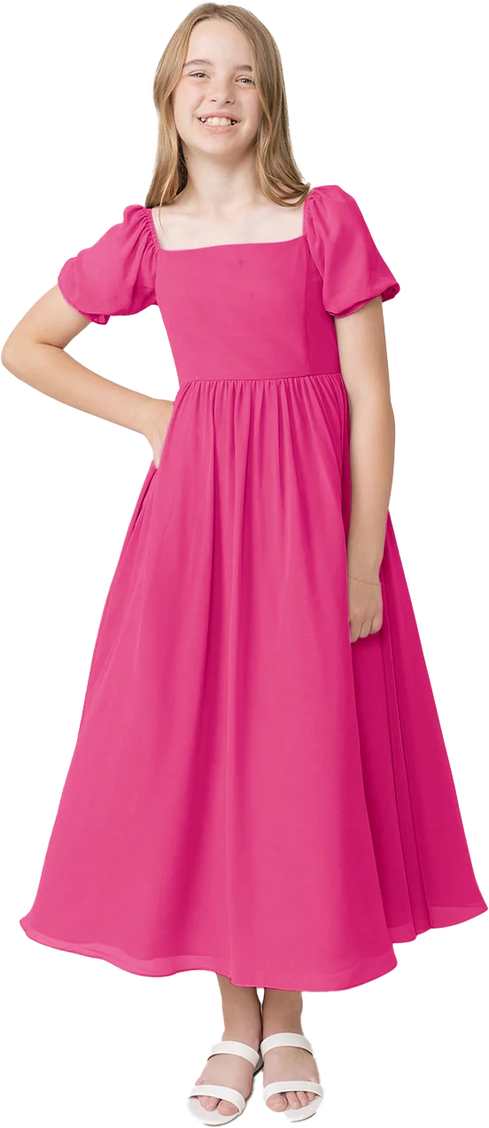 Juniors Maeve Chiffon Dress | Made To Order - Image 105