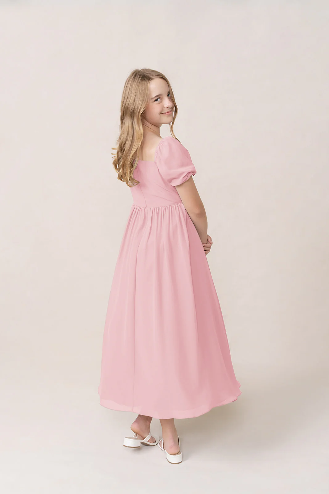 Juniors Maeve Chiffon Dress | Made To Order - Image 11