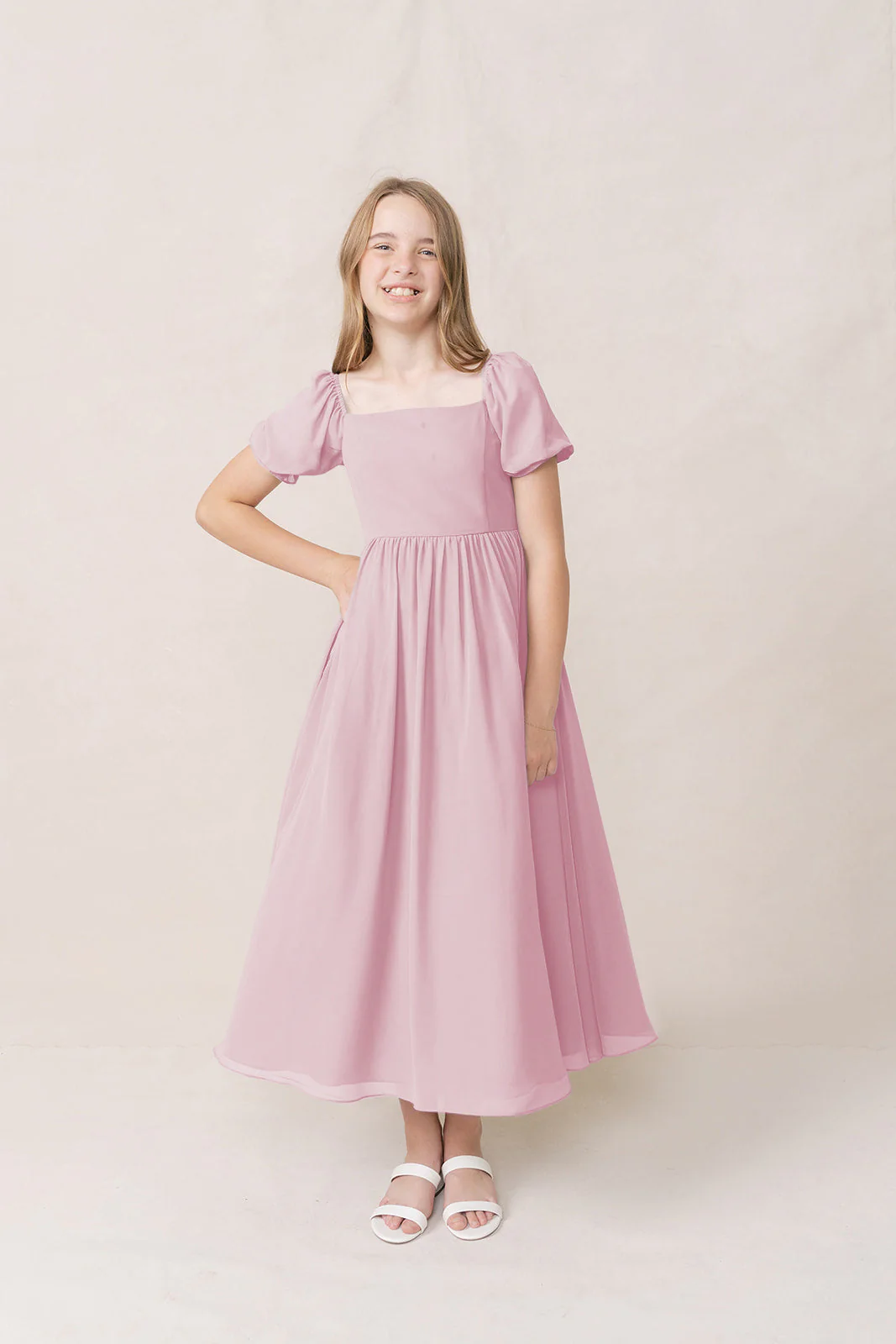 Juniors Maeve Chiffon Dress | Made To Order - Image 110