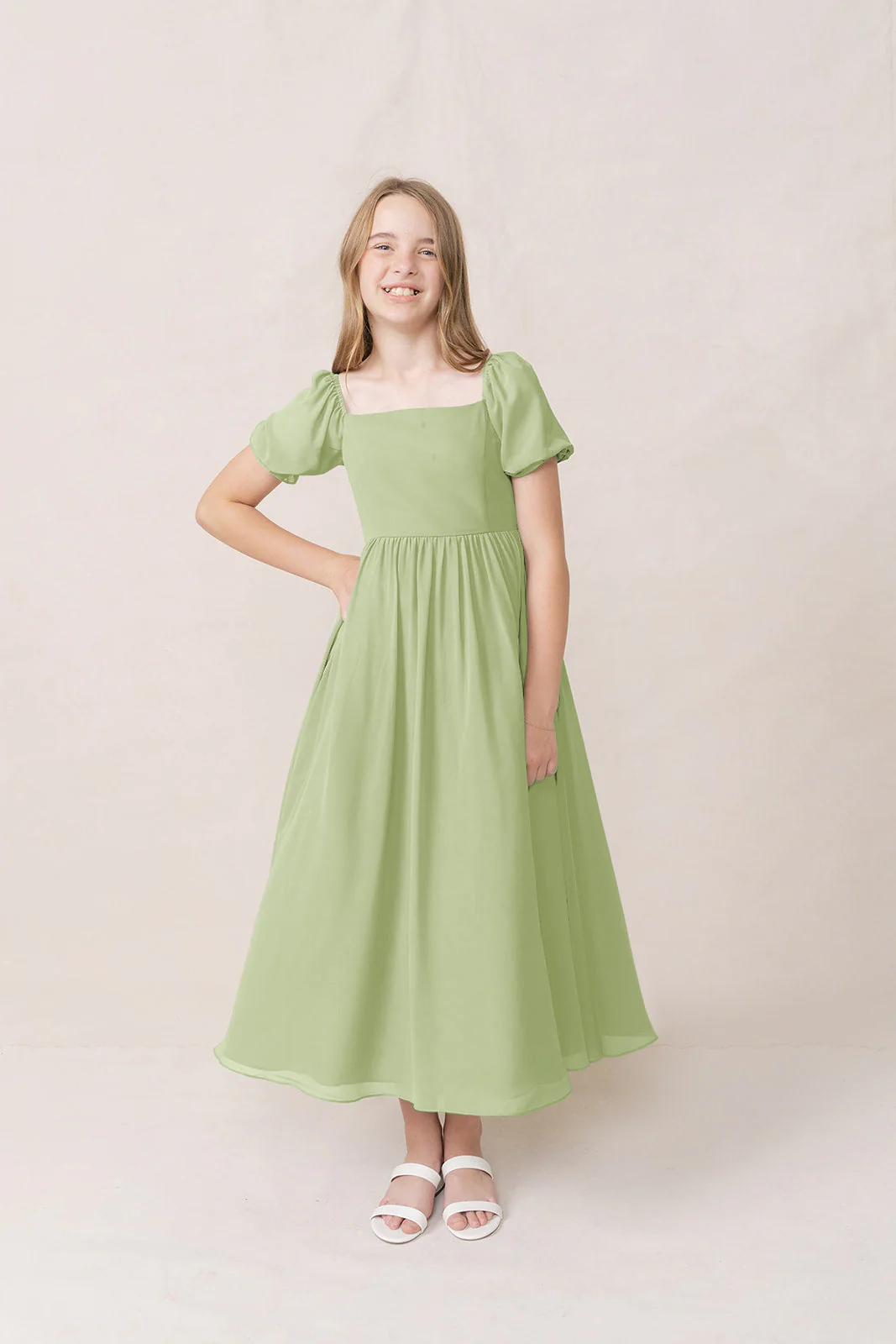 Juniors Maeve Chiffon Dress | Made To Order - Image 112