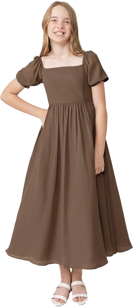 Juniors Maeve Chiffon Dress | Made To Order - Image 119