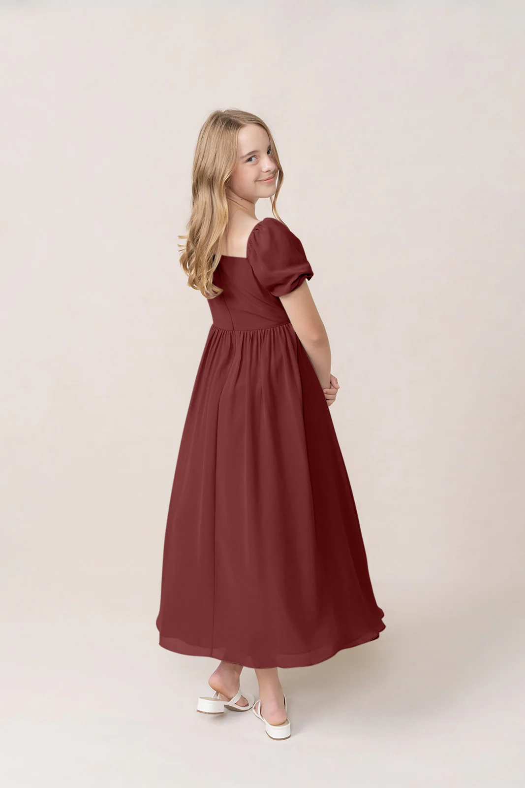 Juniors Maeve Chiffon Dress | Made To Order - Image 14