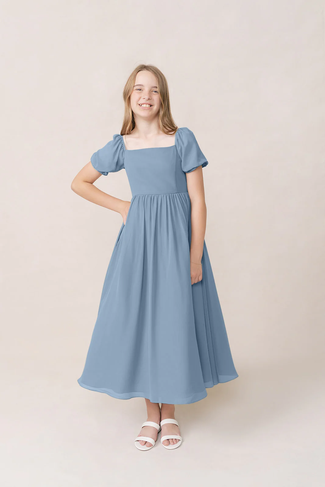Juniors Maeve Chiffon Dress | Made To Order - Image 40