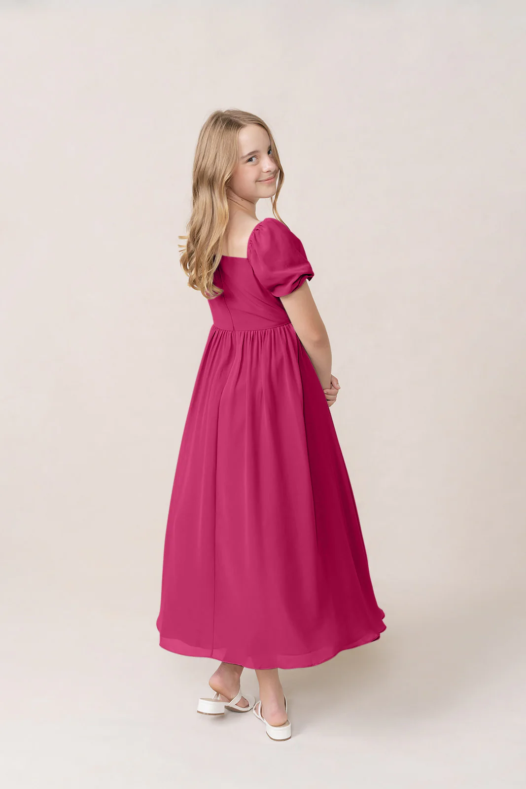 Juniors Maeve Chiffon Dress | Made To Order - Image 41