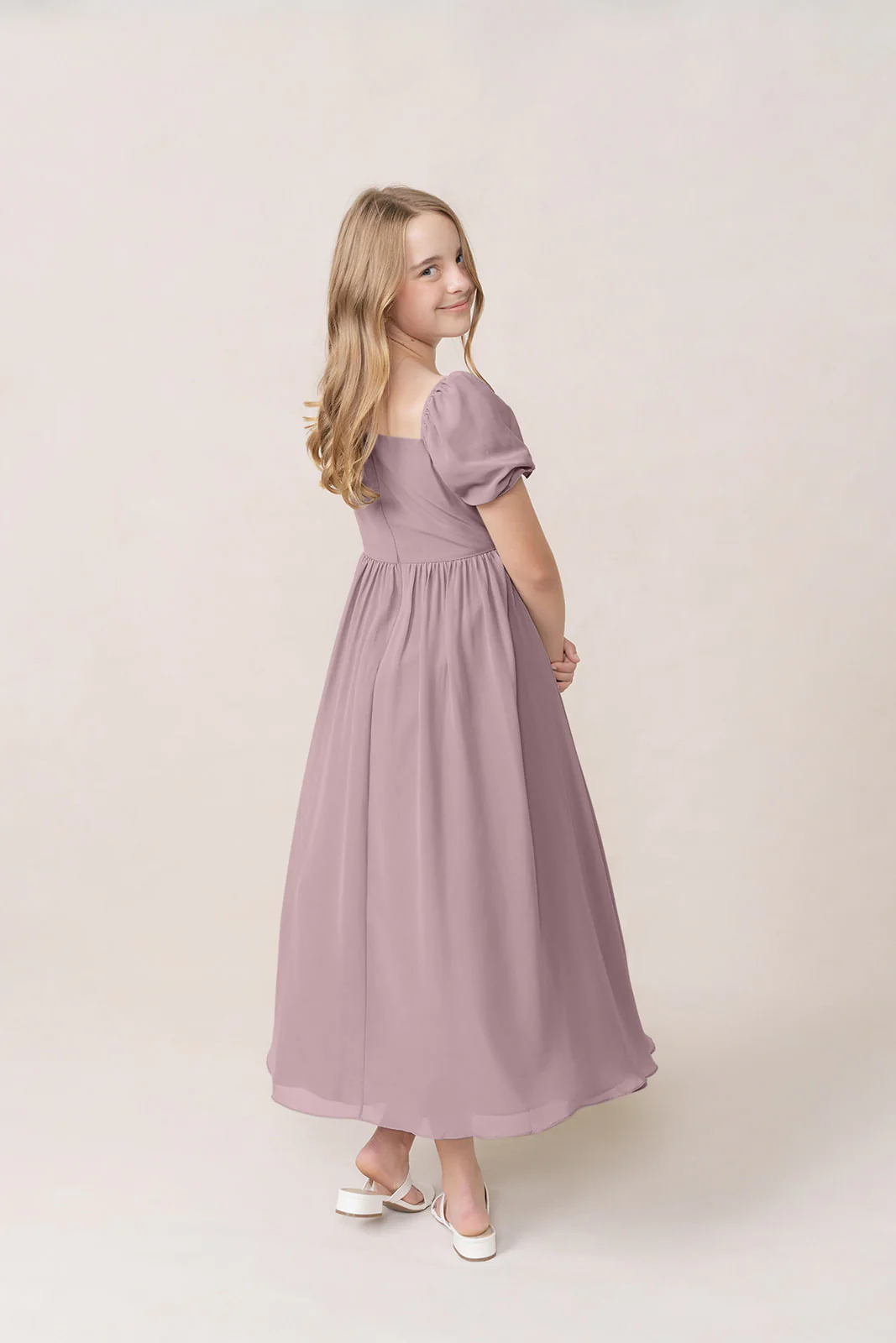 Juniors Maeve Chiffon Dress | Made To Order - Image 51