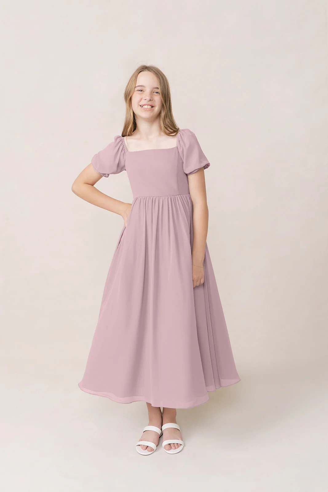 Juniors Maeve Chiffon Dress | Made To Order - Image 66