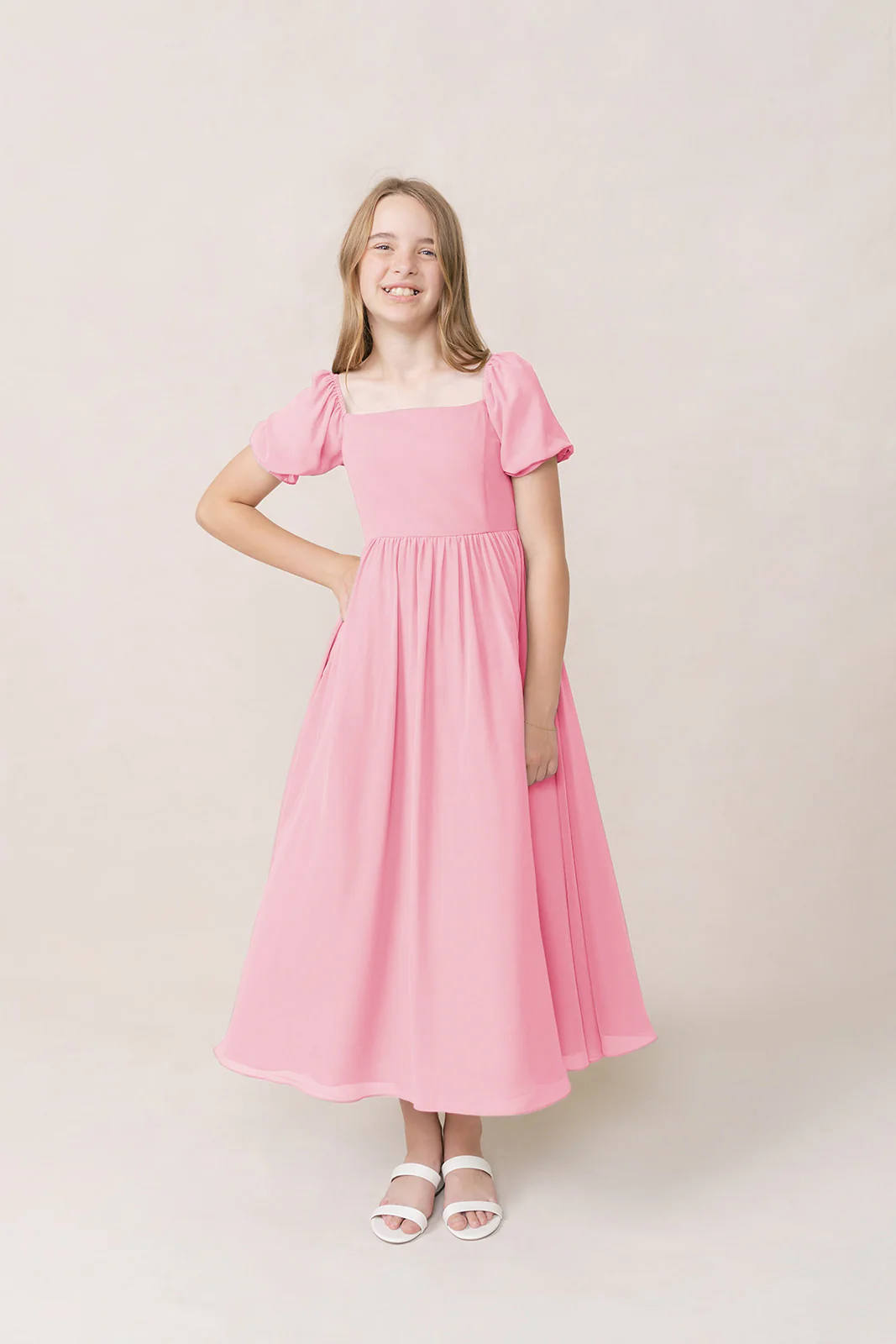 Juniors Maeve Chiffon Dress | Made To Order - Image 70