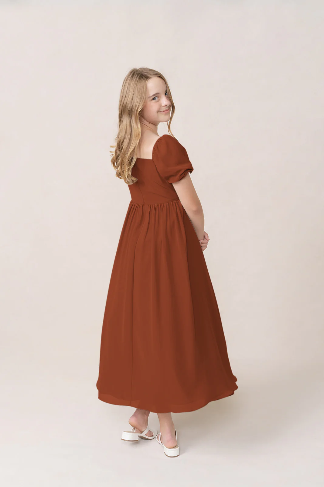 Juniors Maeve Chiffon Dress | Made To Order - Image 73