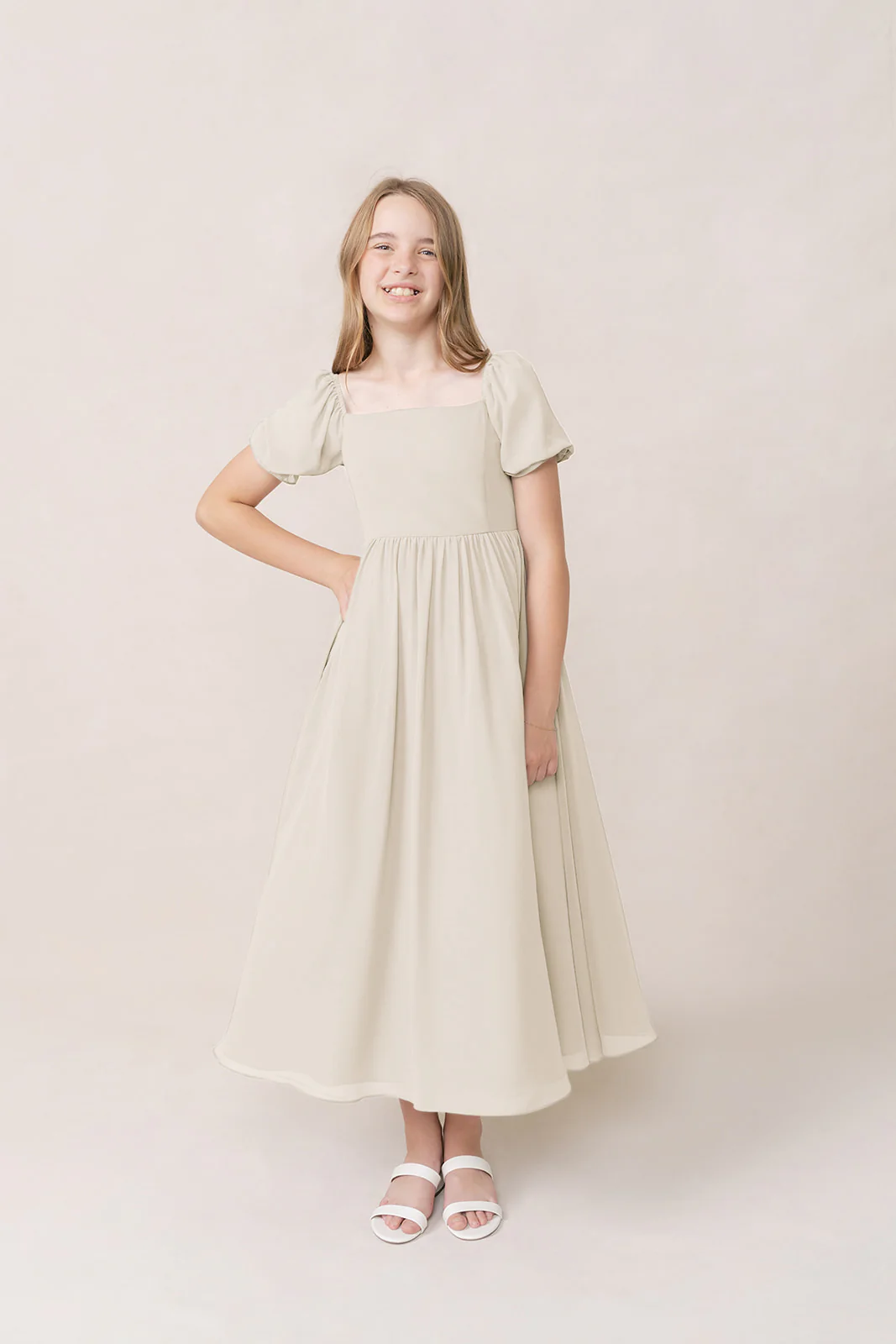 Juniors Maeve Chiffon Dress | Made To Order - Image 80