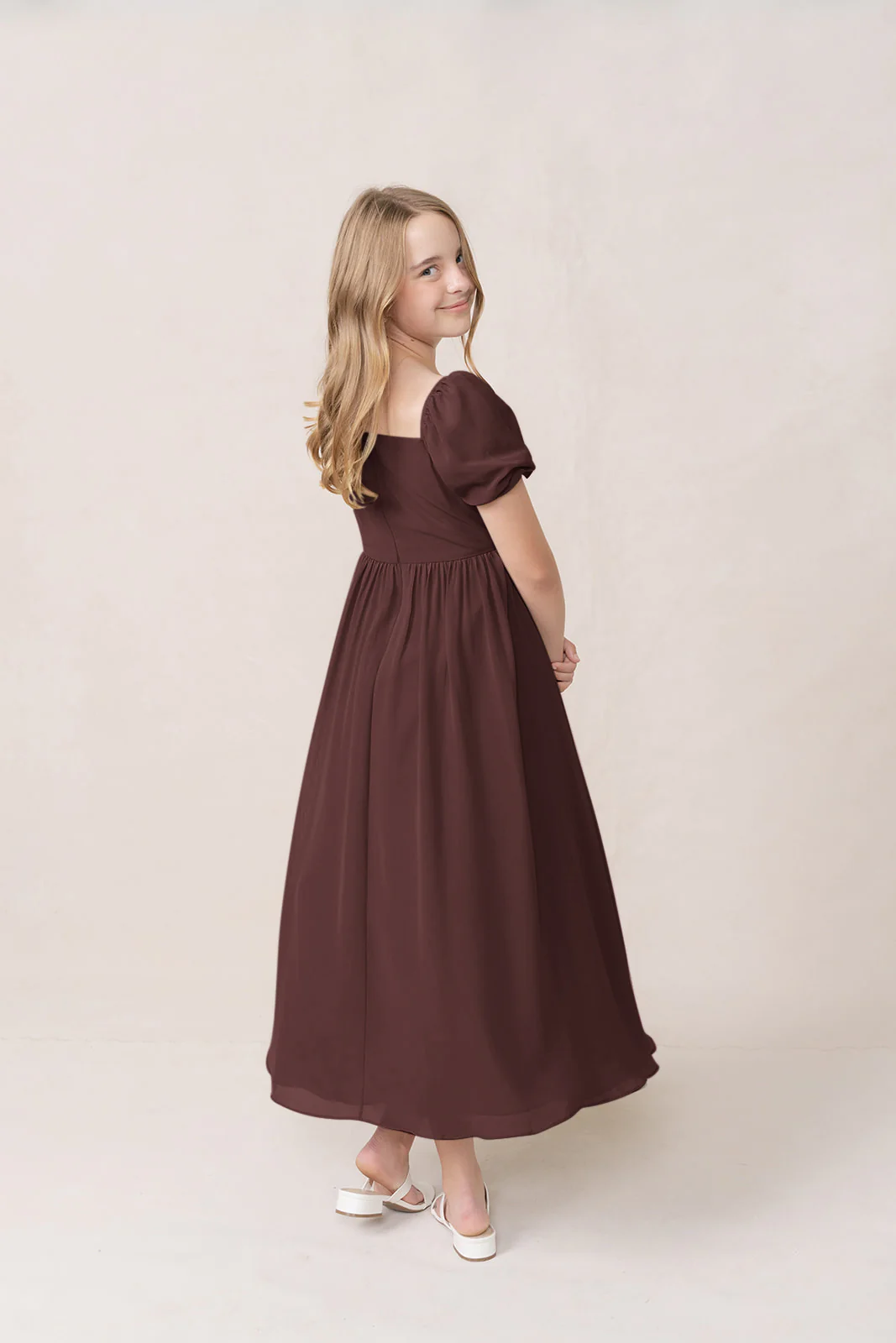 Juniors Maeve Chiffon Dress | Made To Order - Image 93