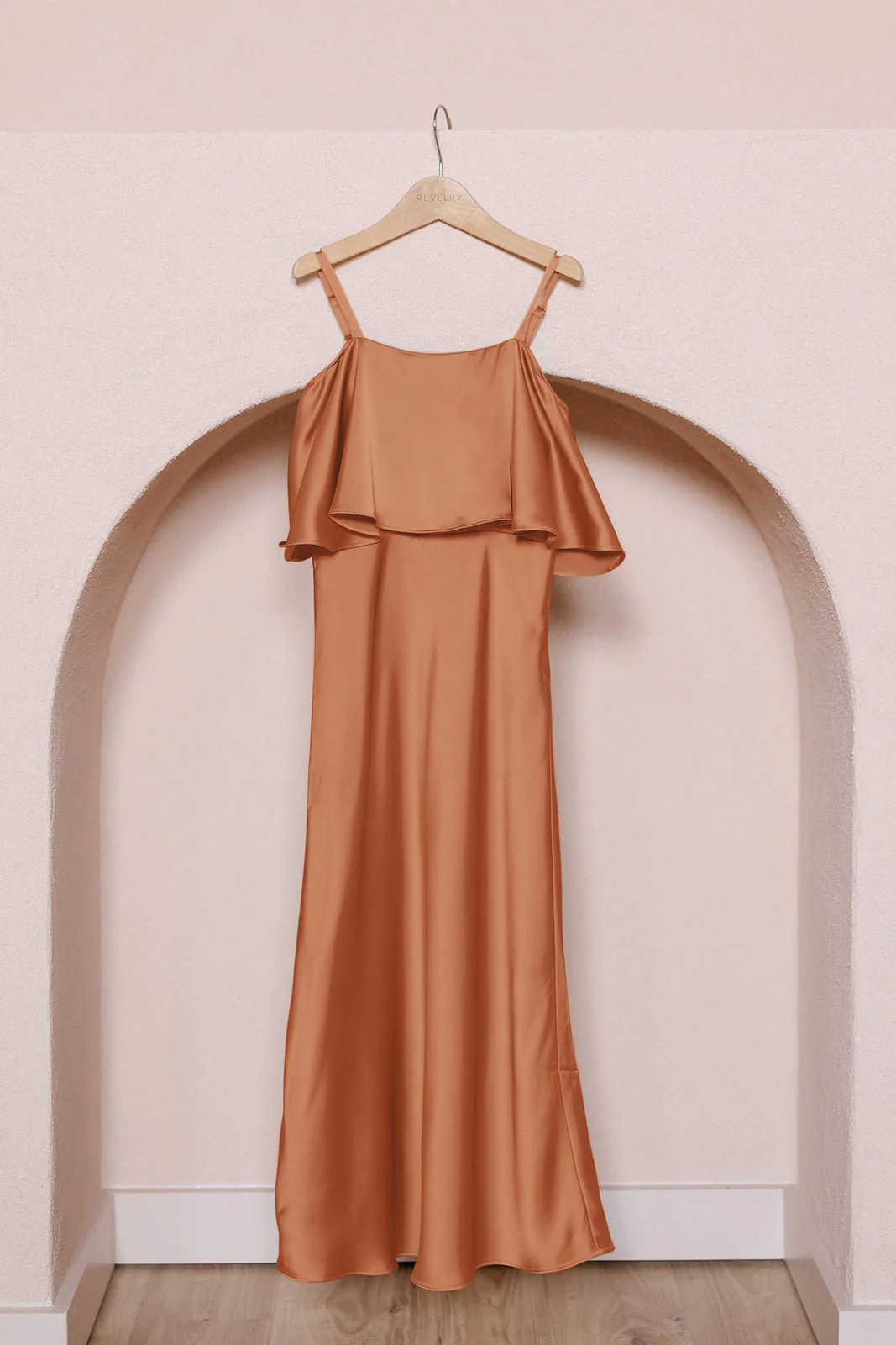 Juniors Riley Convertible Satin Dress | Made To Order - Image 10