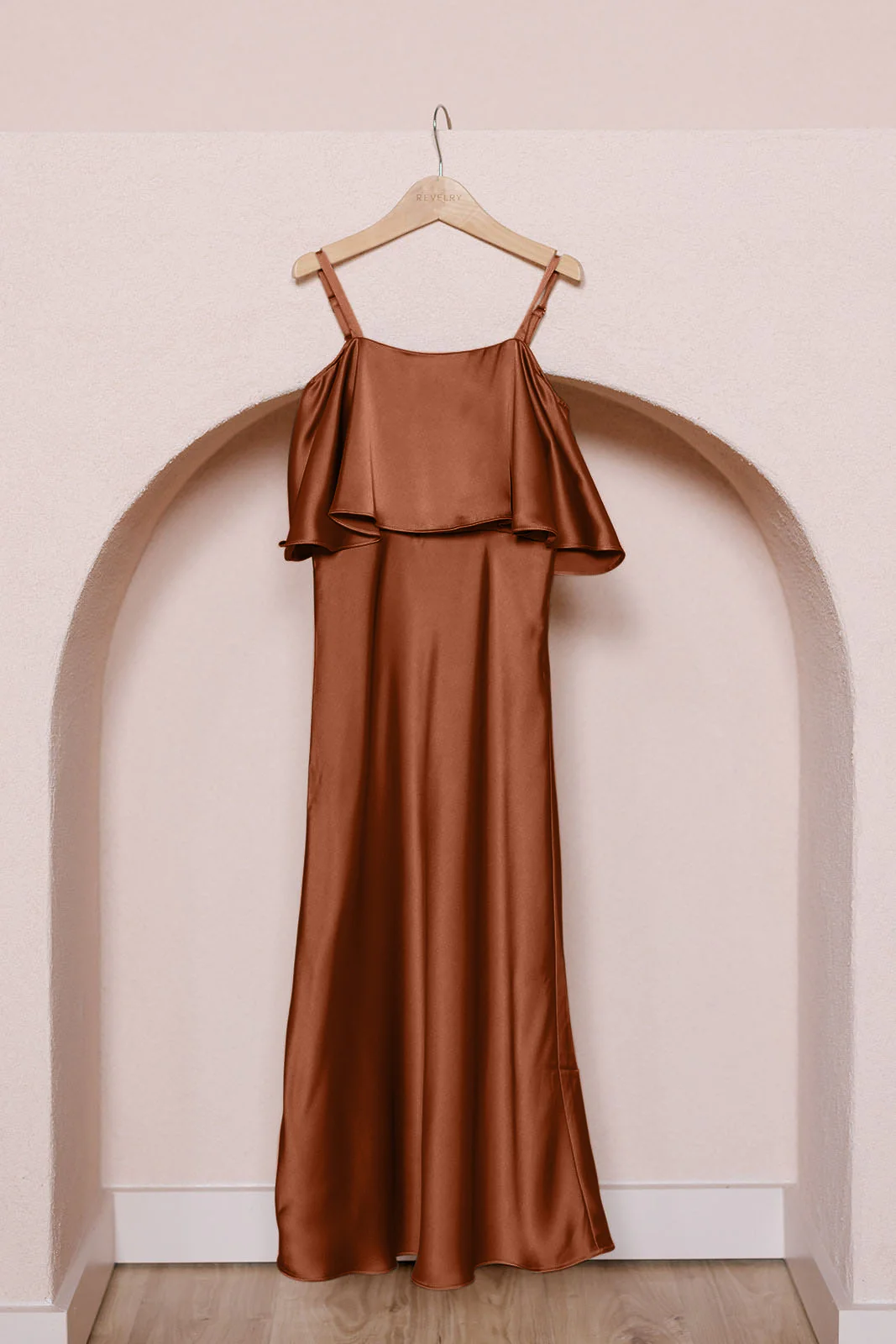 Juniors Riley Convertible Satin Dress | Made To Order - Image 24