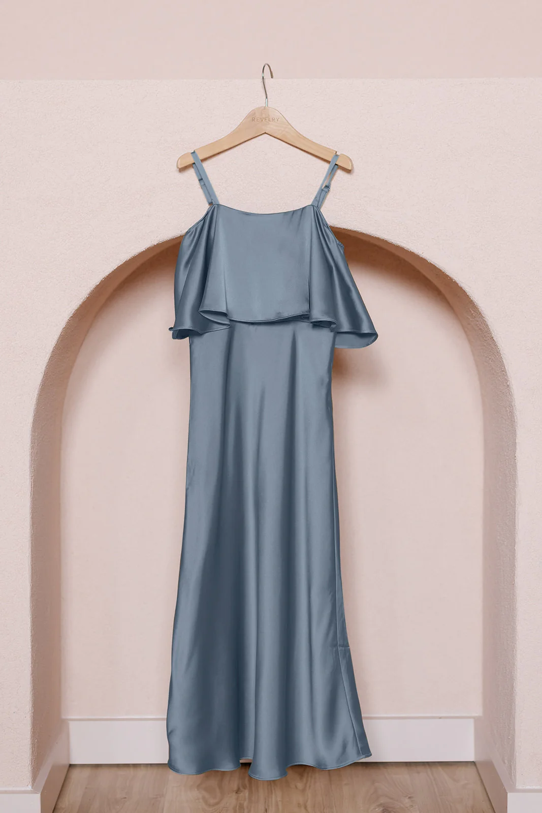 Juniors Riley Convertible Satin Dress | Made To Order - Image 45