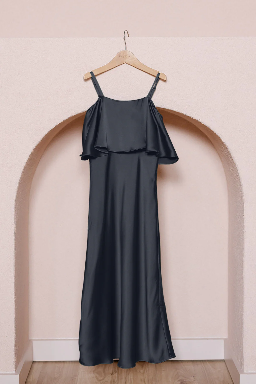 Juniors Riley Convertible Satin Dress | Made To Order - Image 5