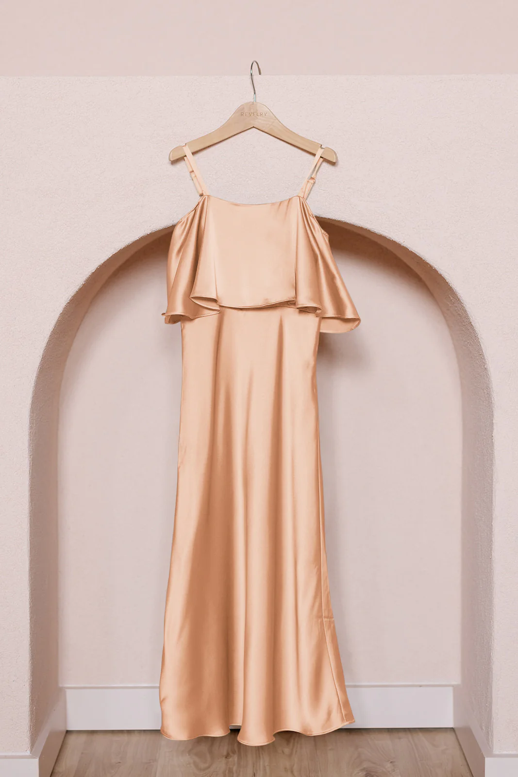 Juniors Riley Convertible Satin Dress | Made To Order - Image 50