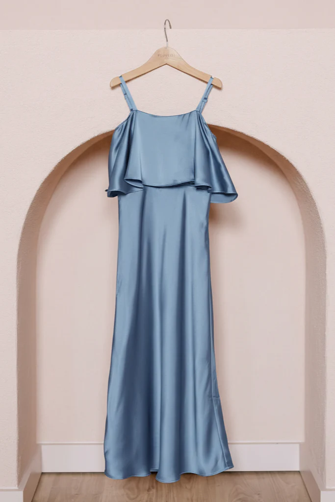 Juniors Riley Convertible Satin Dress | Made To Order - Image 57