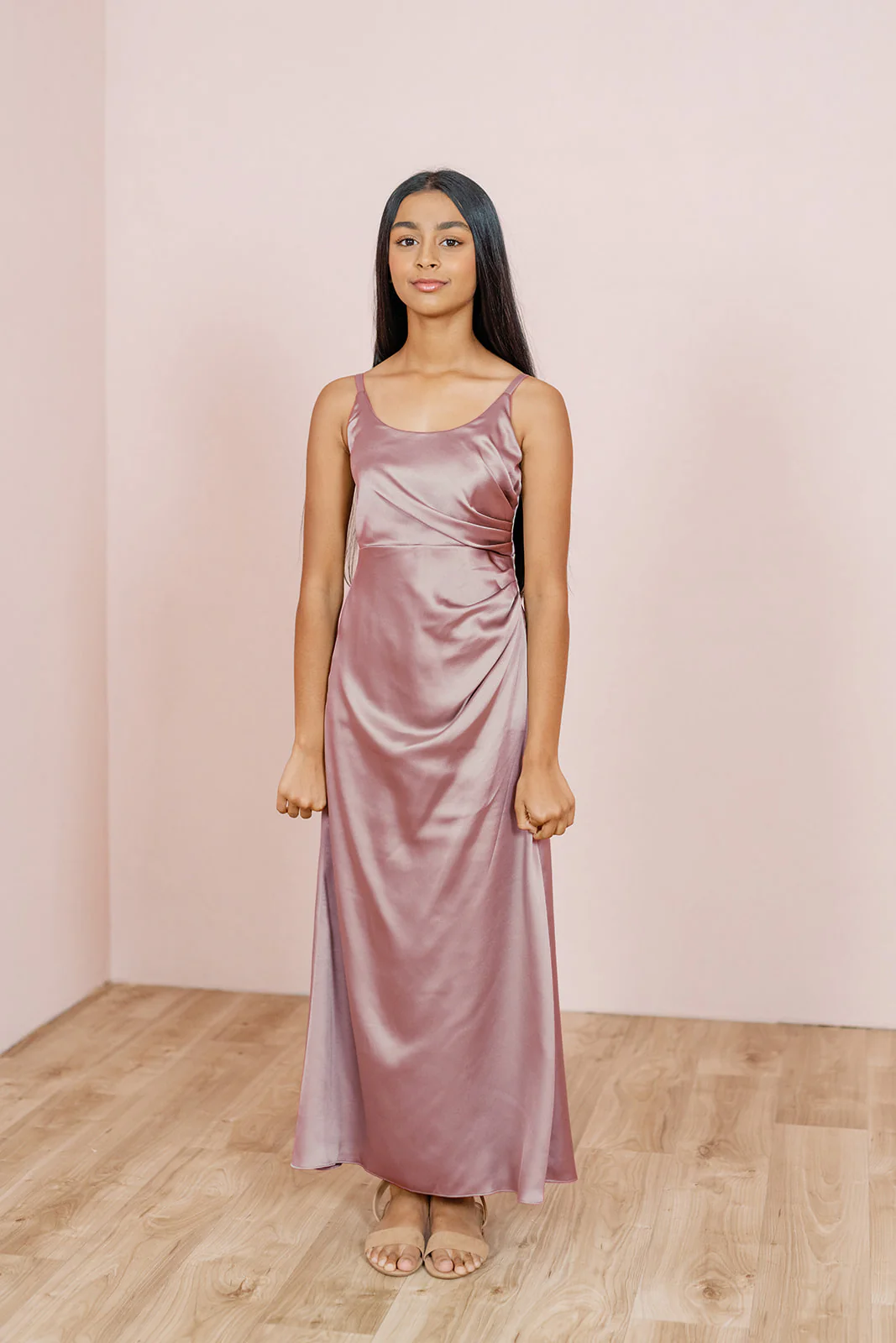 Juniors Rory Satin Dress | Made To Order - Image 19