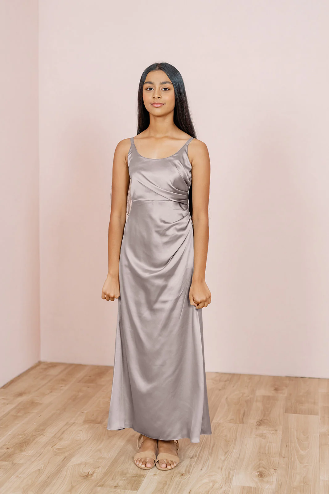 Juniors Rory Satin Dress | Made To Order - Image 23