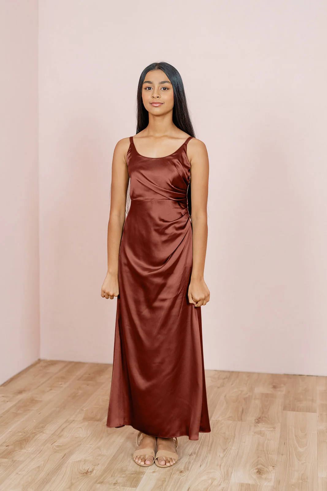 Juniors Rory Satin Dress | Made To Order - Image 24
