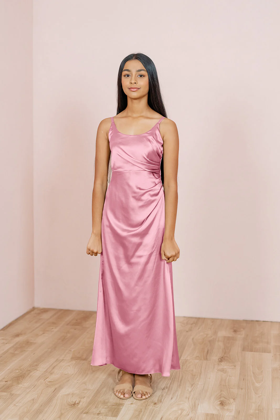 Juniors Rory Satin Dress | Made To Order - Image 37