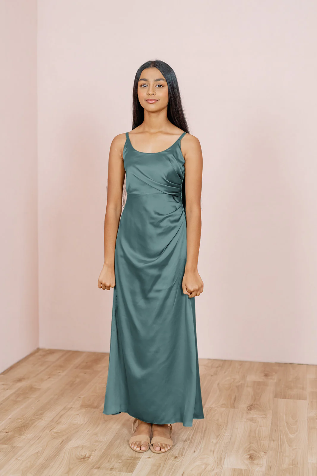 Juniors Rory Satin Dress | Made To Order - Image 38