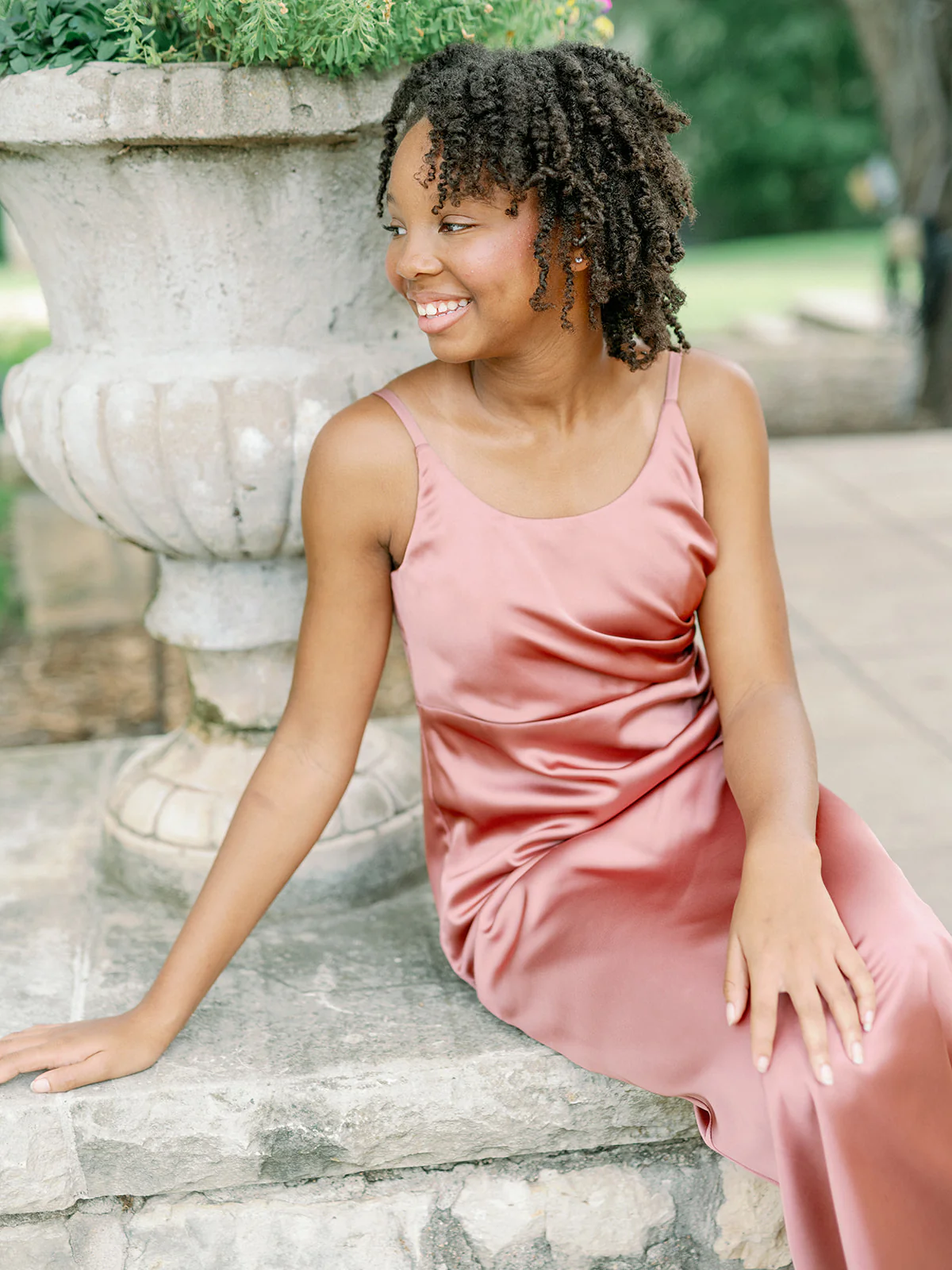Juniors Rory Satin Dress | Made To Order - Image 4