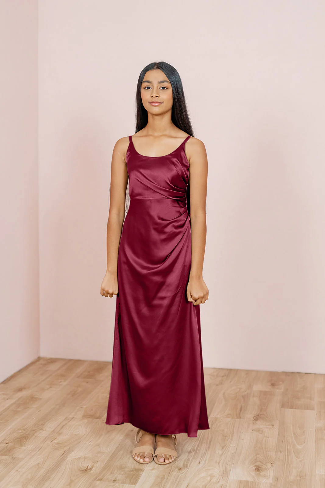 Juniors Rory Satin Dress | Made To Order - Image 42