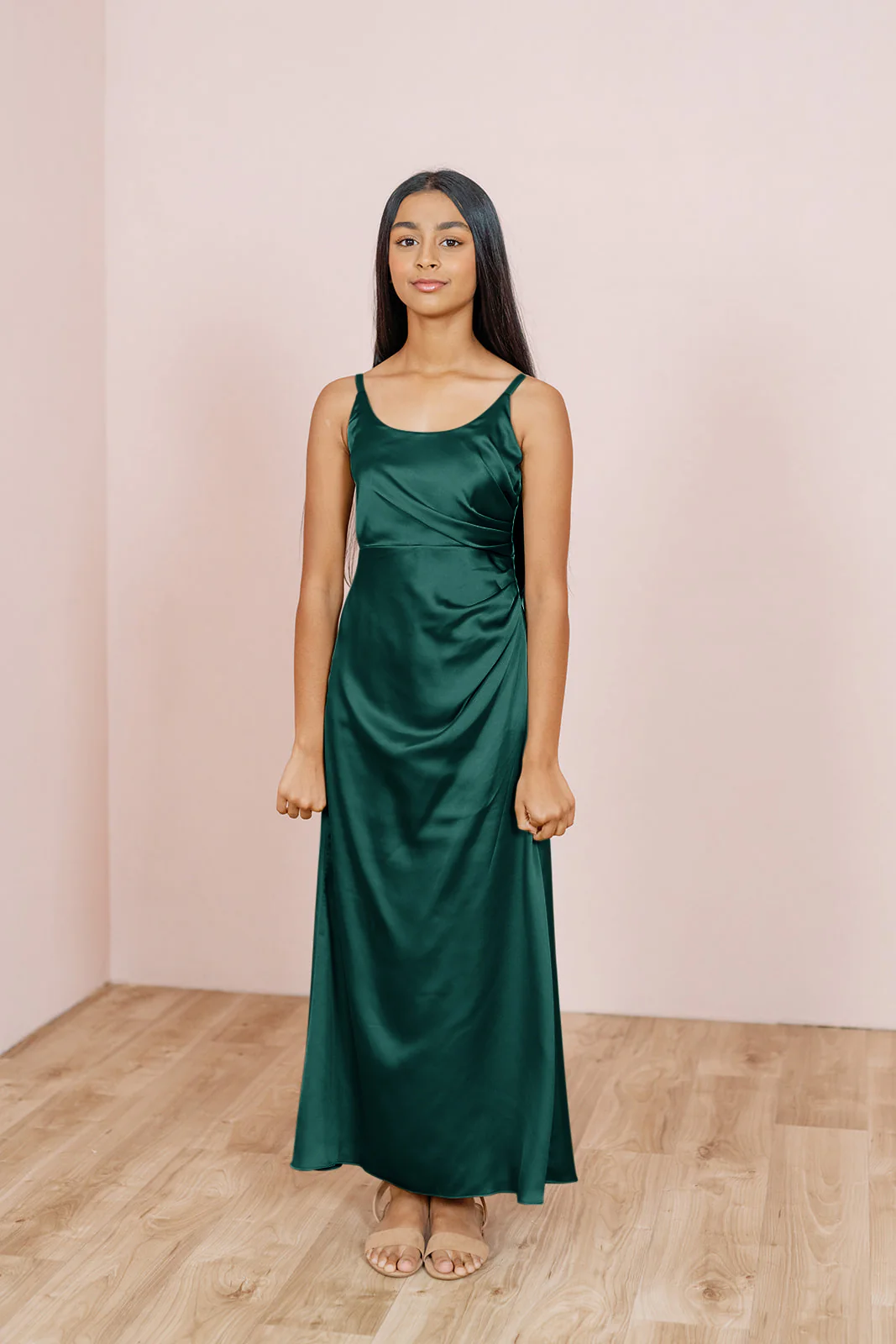 Juniors Rory Satin Dress | Made To Order - Image 44
