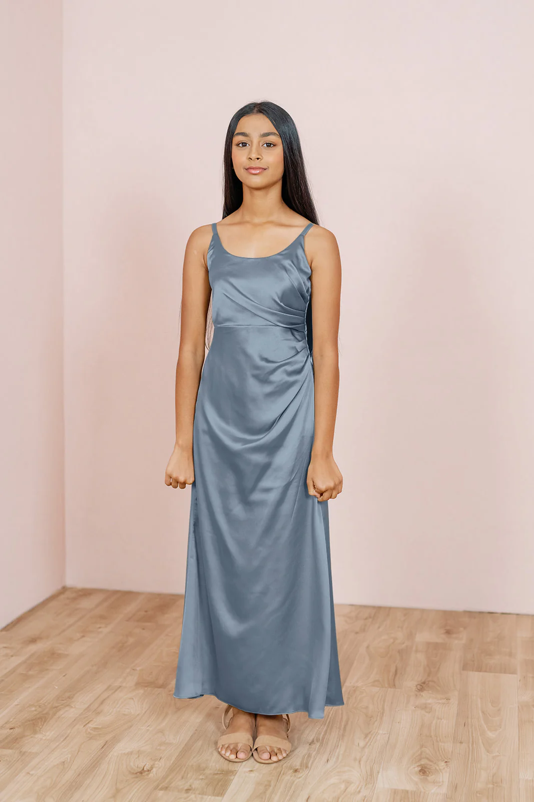 Juniors Rory Satin Dress | Made To Order - Image 46