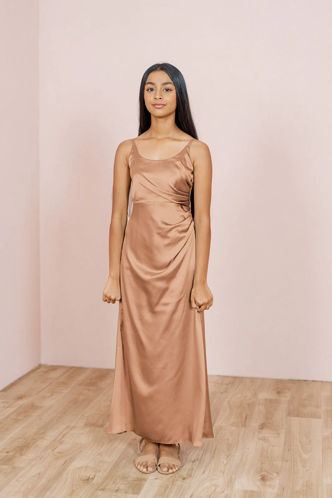 Juniors Rory Satin Dress | Made To Order - Image 53