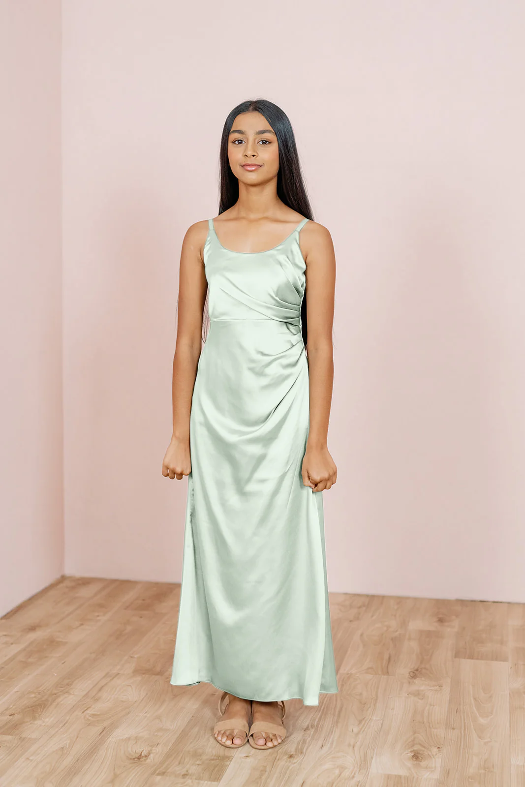 Juniors Rory Satin Dress | Made To Order - Image 54