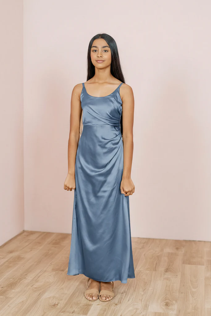 Juniors Rory Satin Dress | Made To Order - Image 59