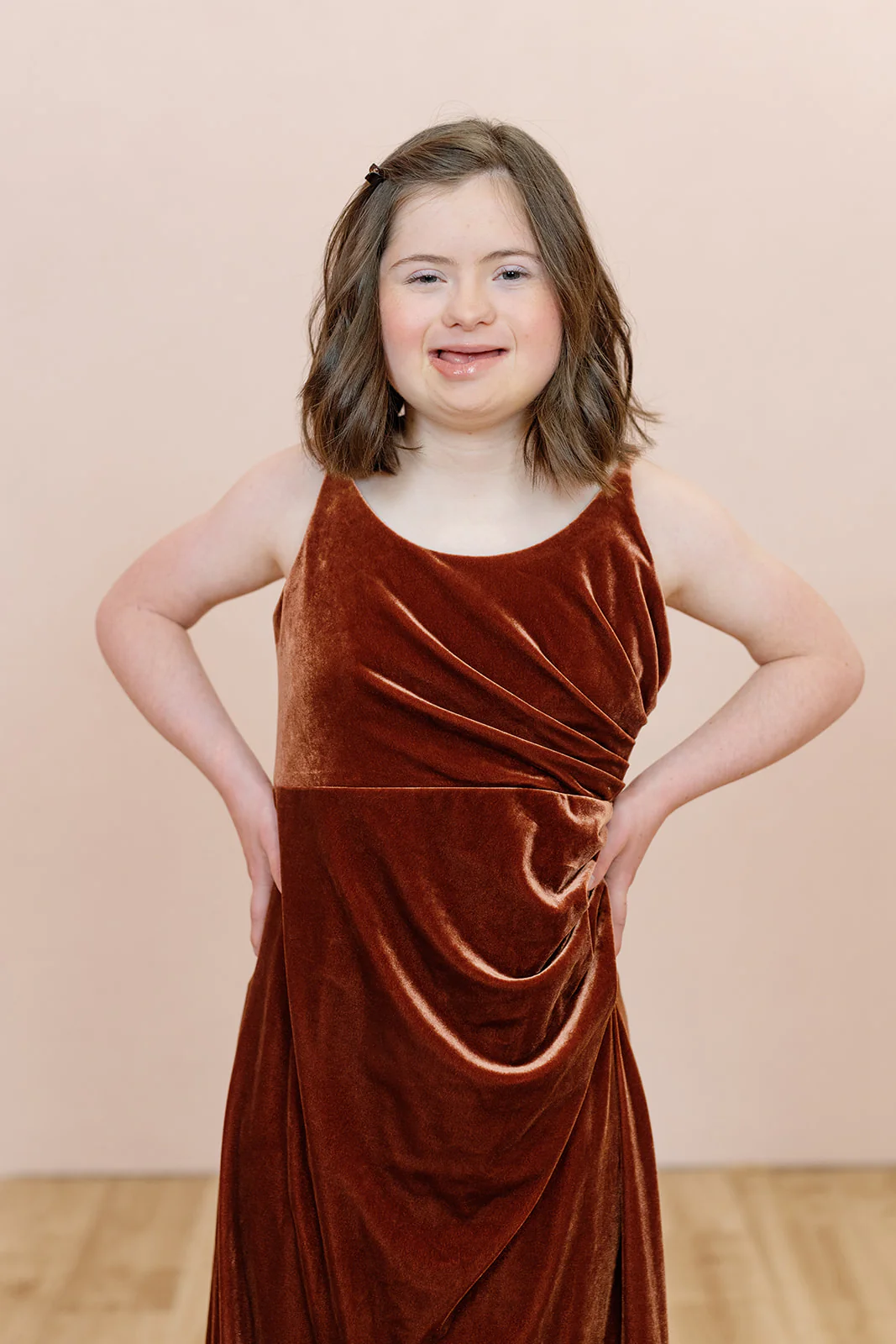 Juniors Rory Velvet Dress | Made To Order - Image 5