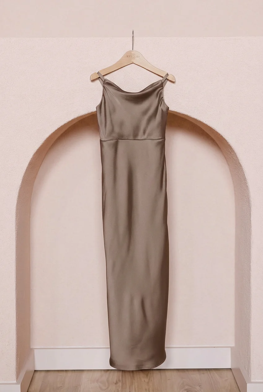 Juniors Skye Satin Dress | Made To Order - Image 59