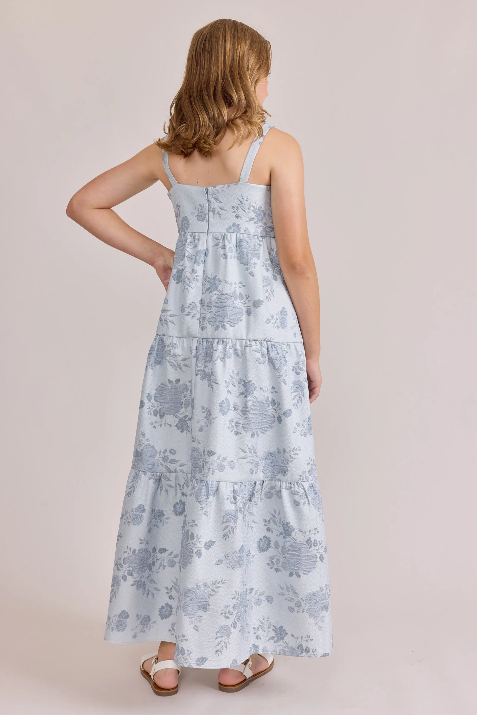 Juniors Winslet Jacquard Dress | Made To Order - Image 5