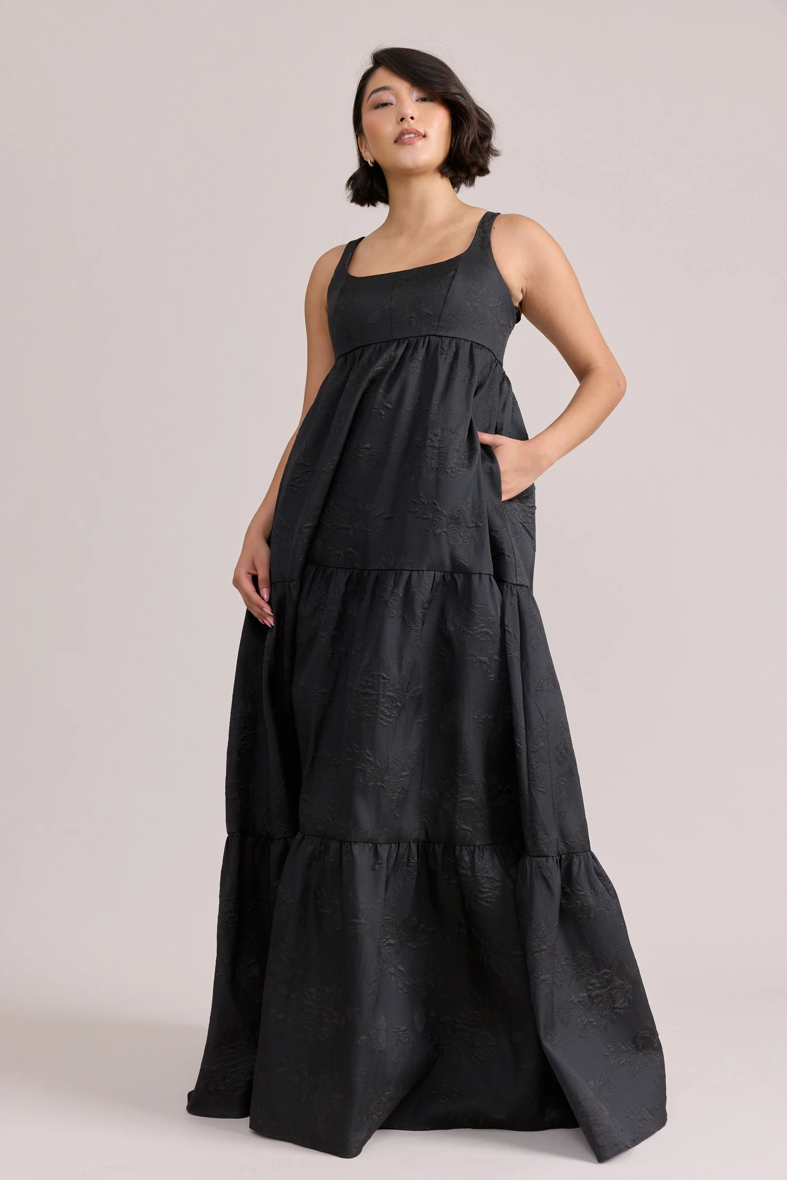 Juniper Jacquard Dress | Made To Order - Image 9