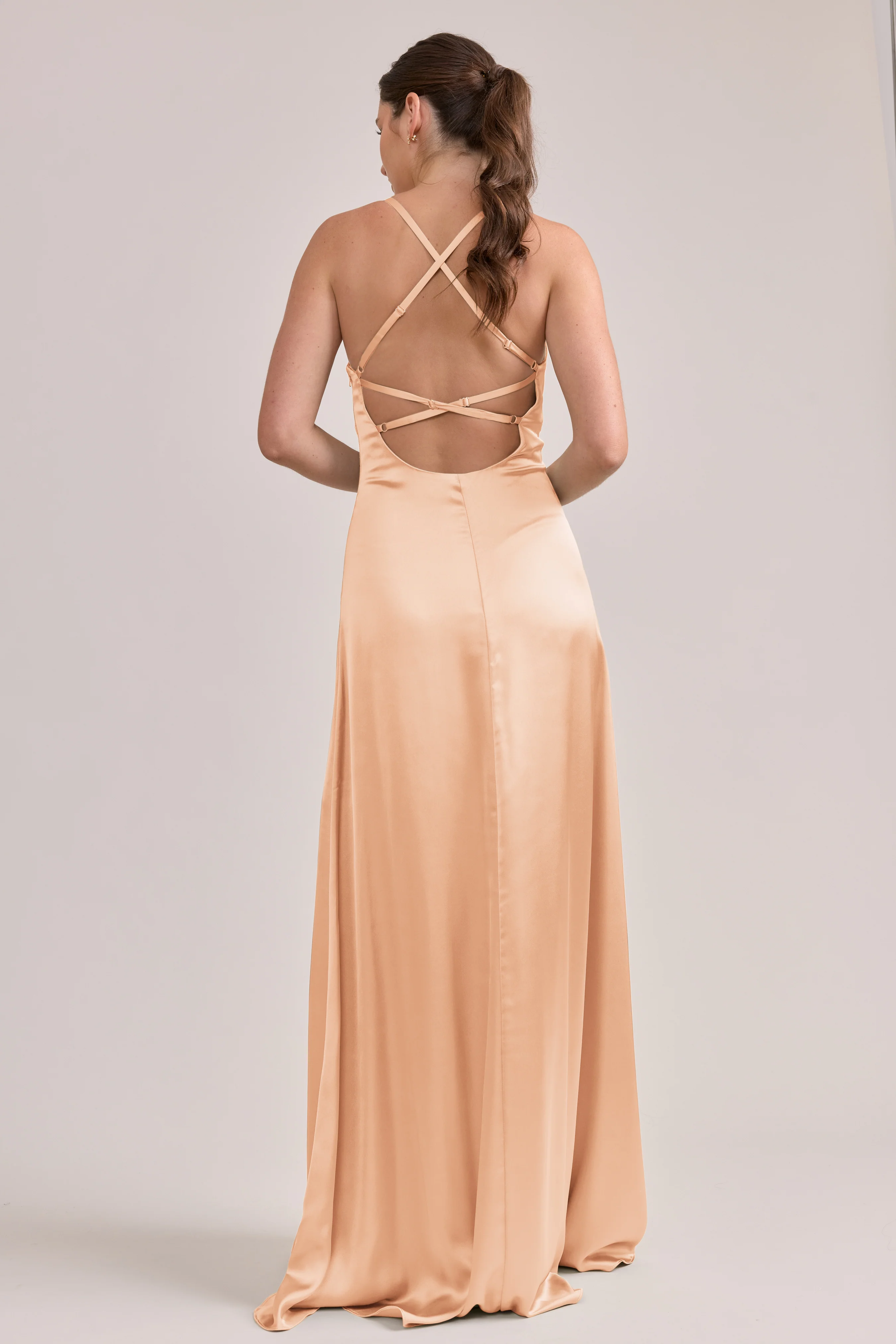 Karsyn Satin Dress | Made To Order - Image 104