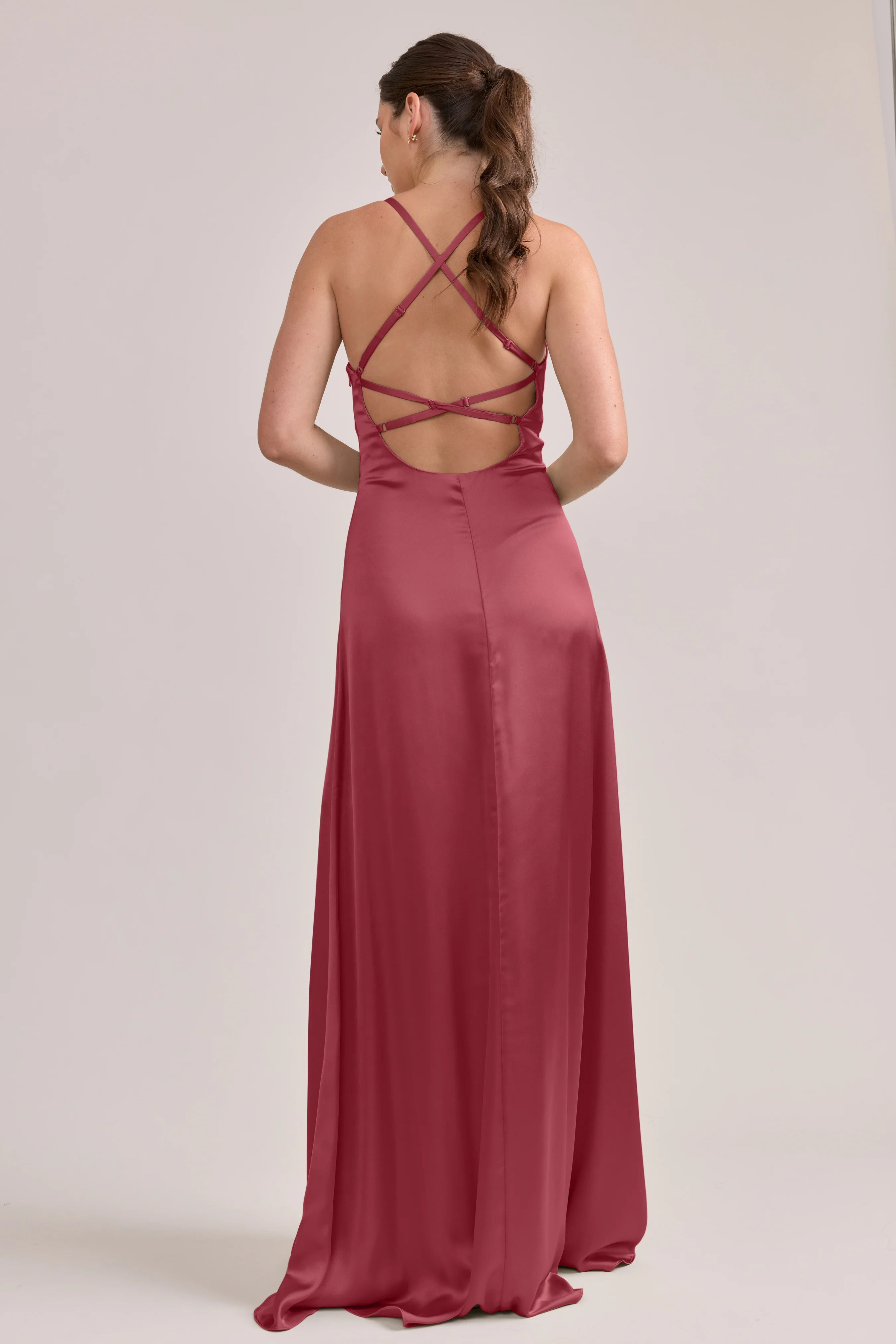 Karsyn Satin Dress | Made To Order - Image 11