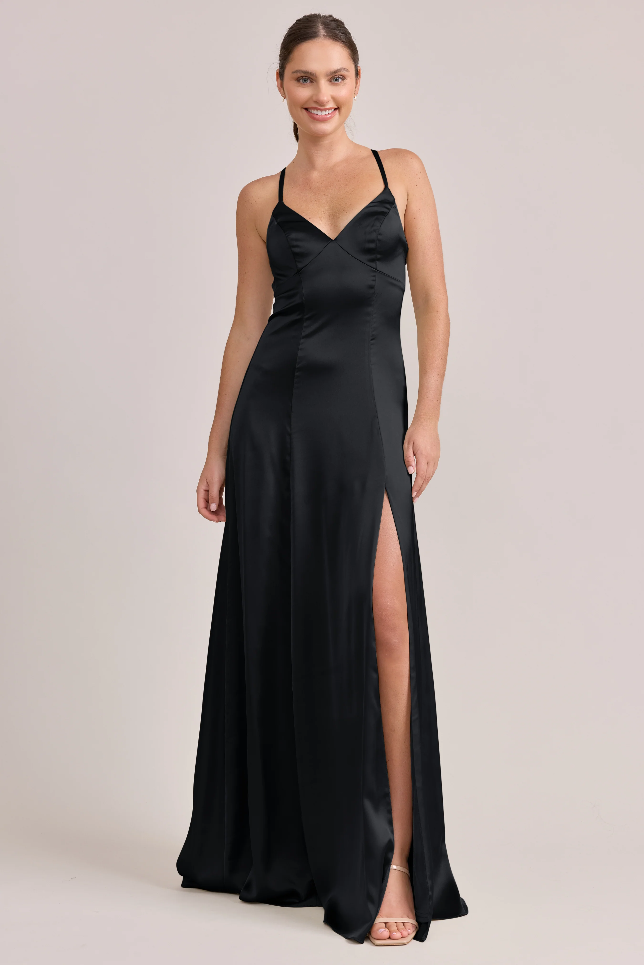 Karsyn Satin Dress | Made To Order - Image 12