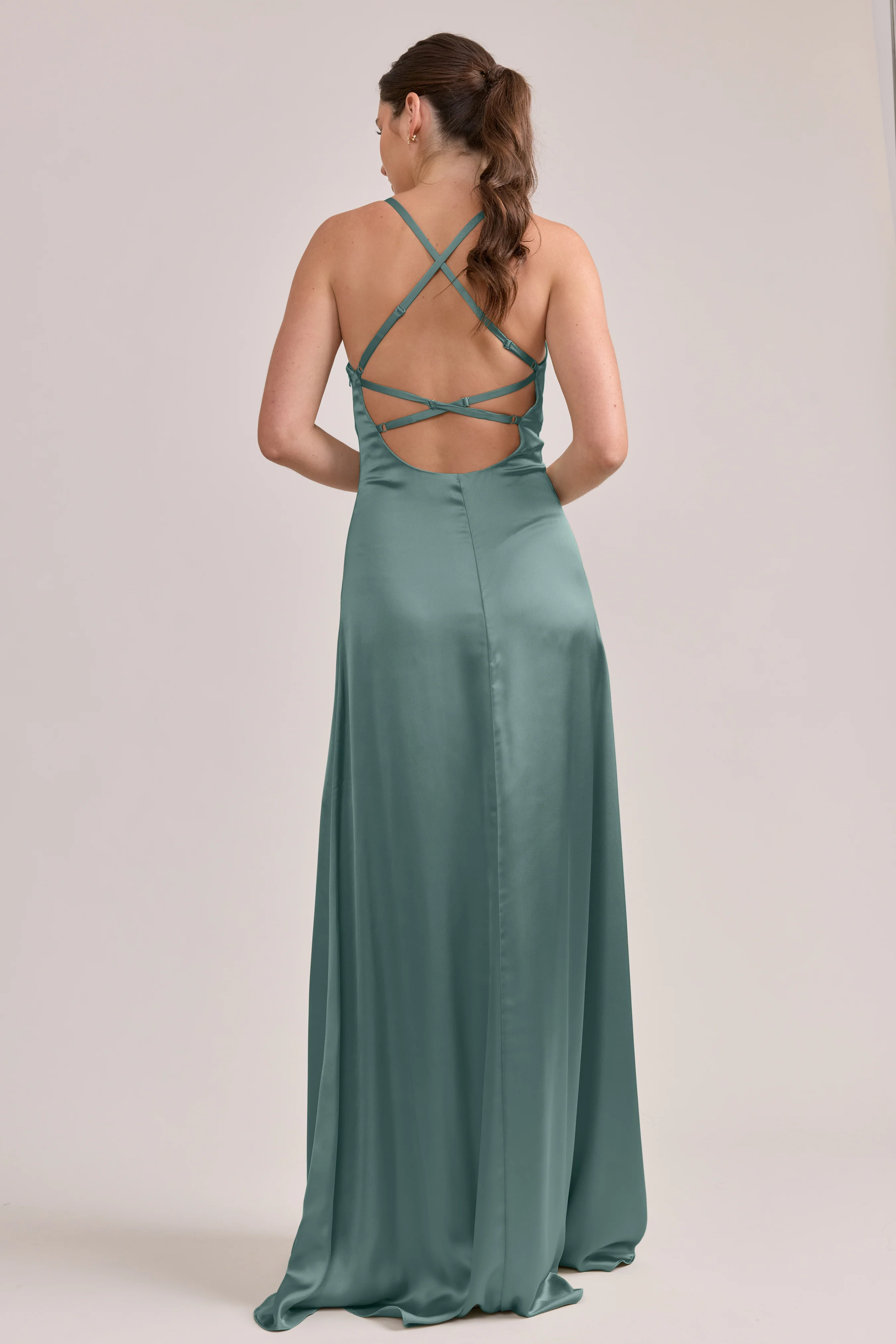 Karsyn Satin Dress | Made To Order - Image 128
