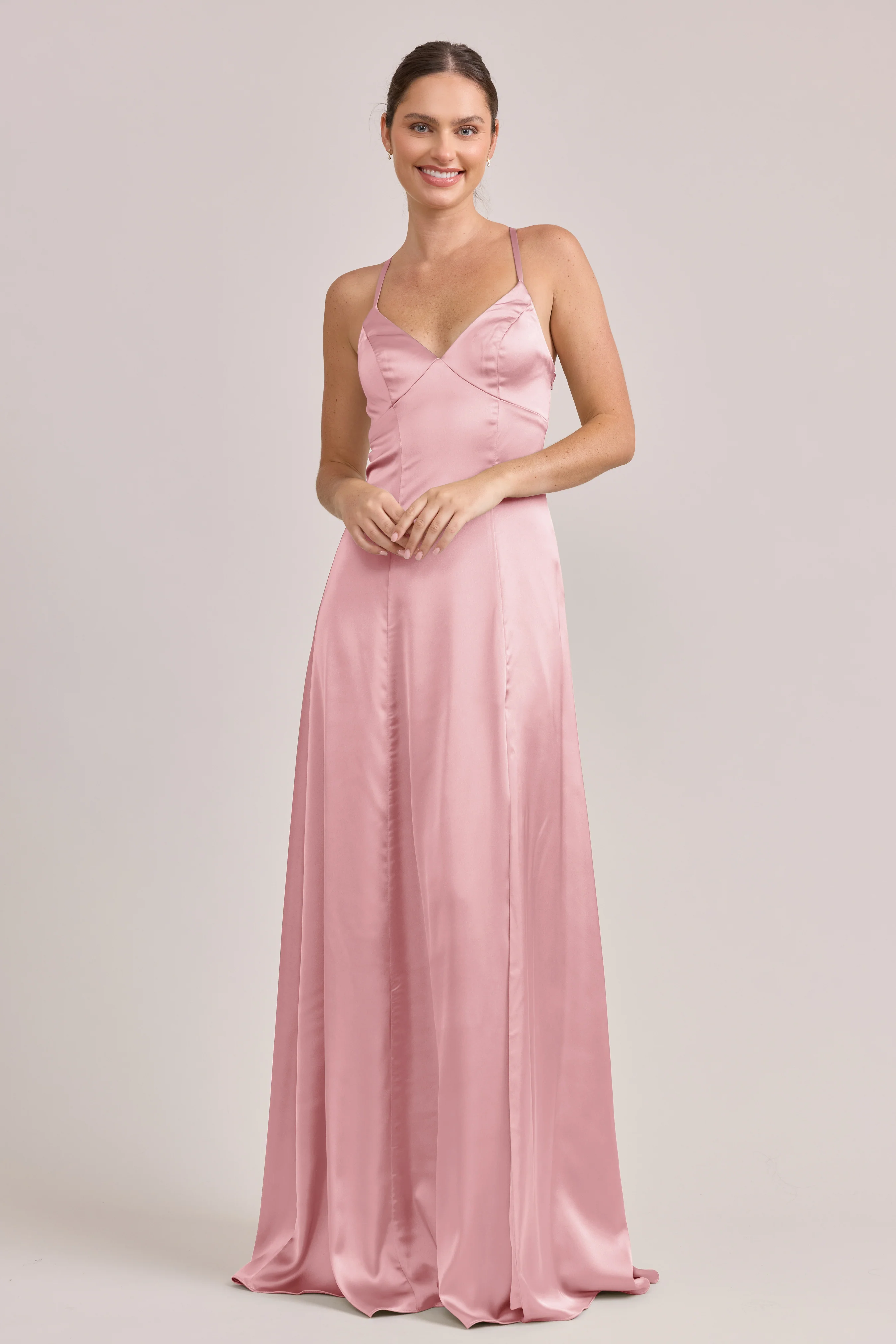 Karsyn Satin Dress | Made To Order - Image 130