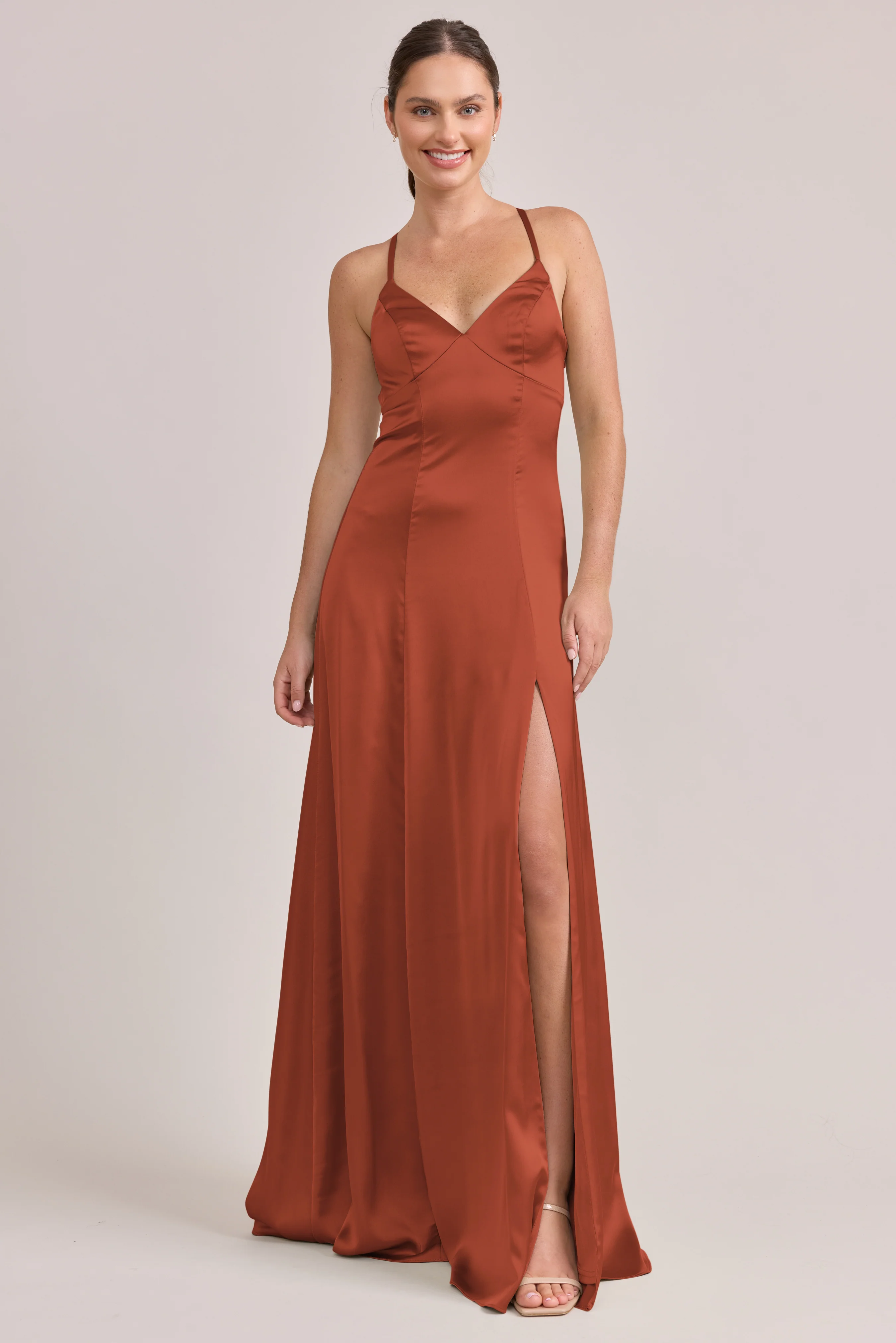 Karsyn Satin Dress | Made To Order - Image 132