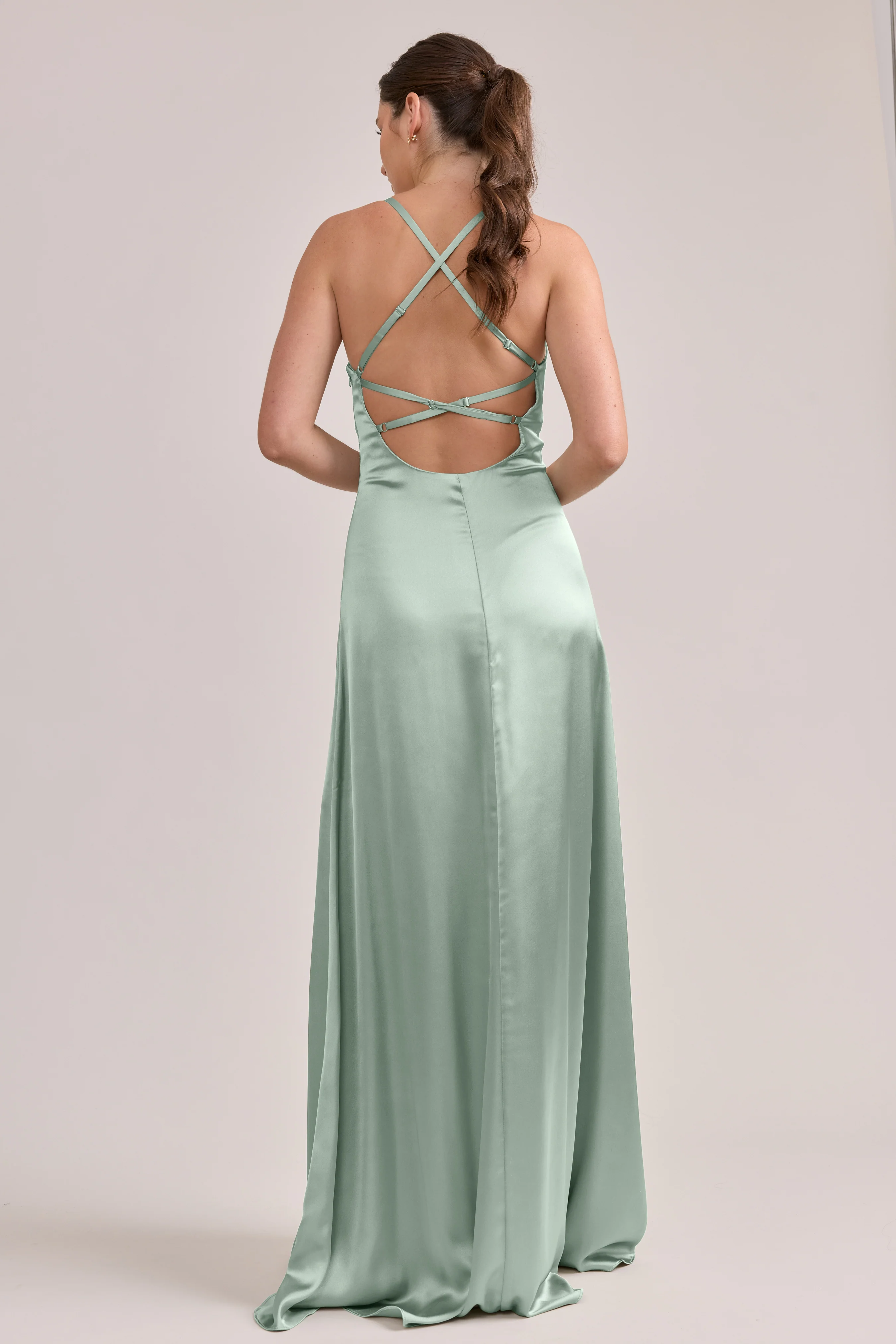 Karsyn Satin Dress | Made To Order - Image 137