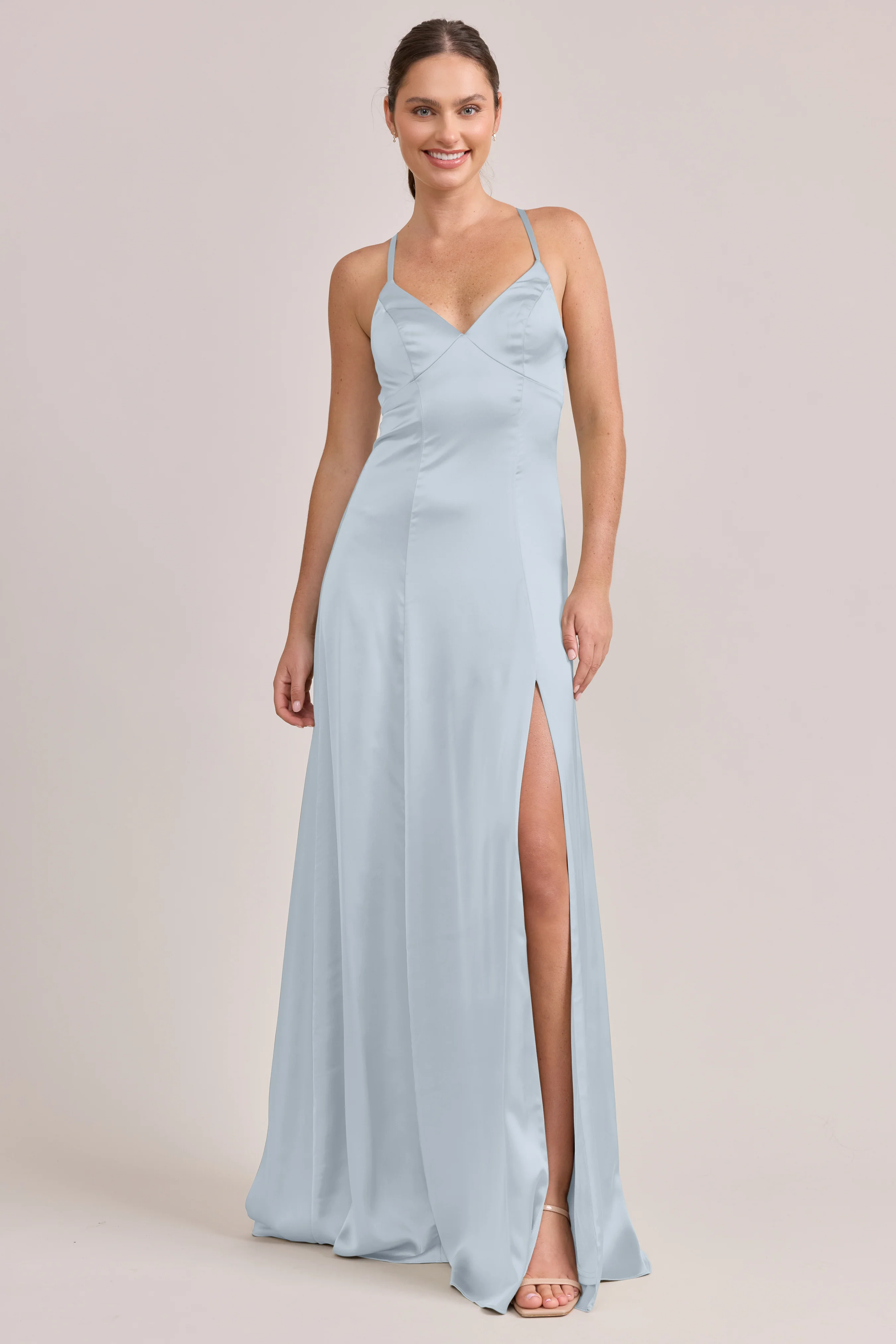 Karsyn Satin Dress | Made To Order - Image 138