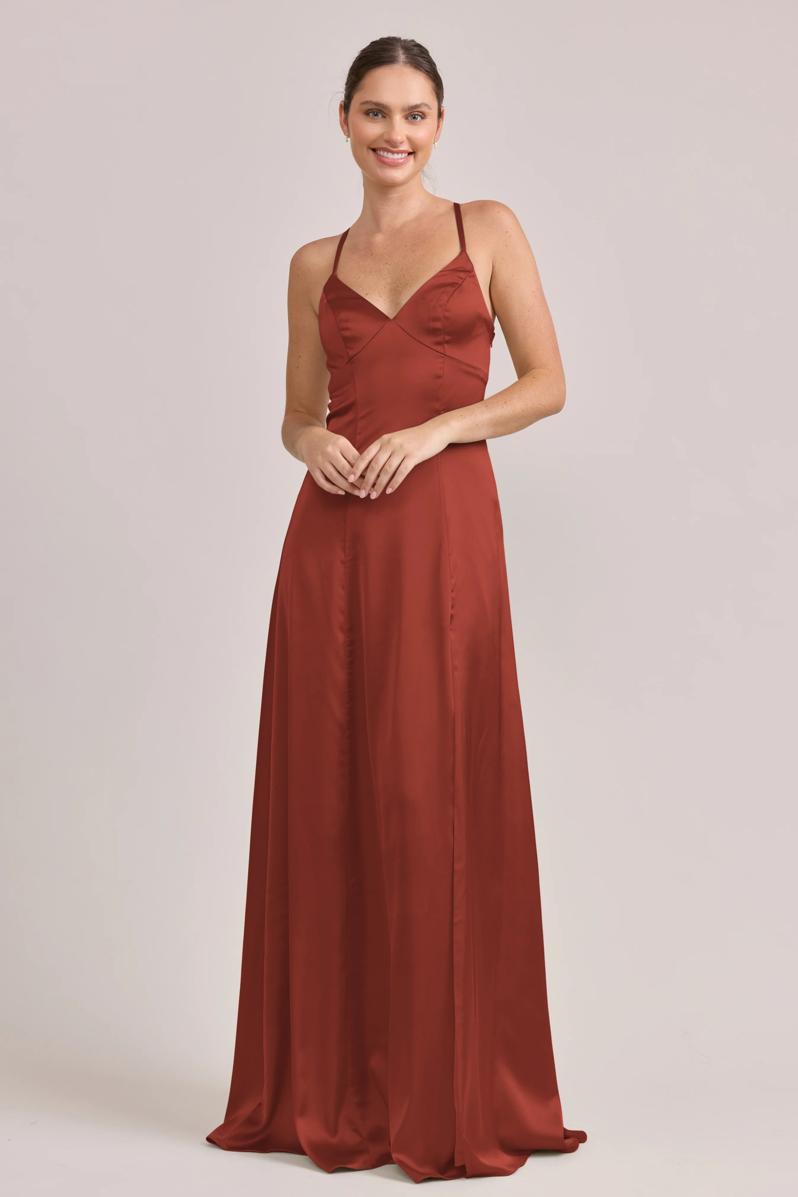 Karsyn Satin Dress | Made To Order - Image 151