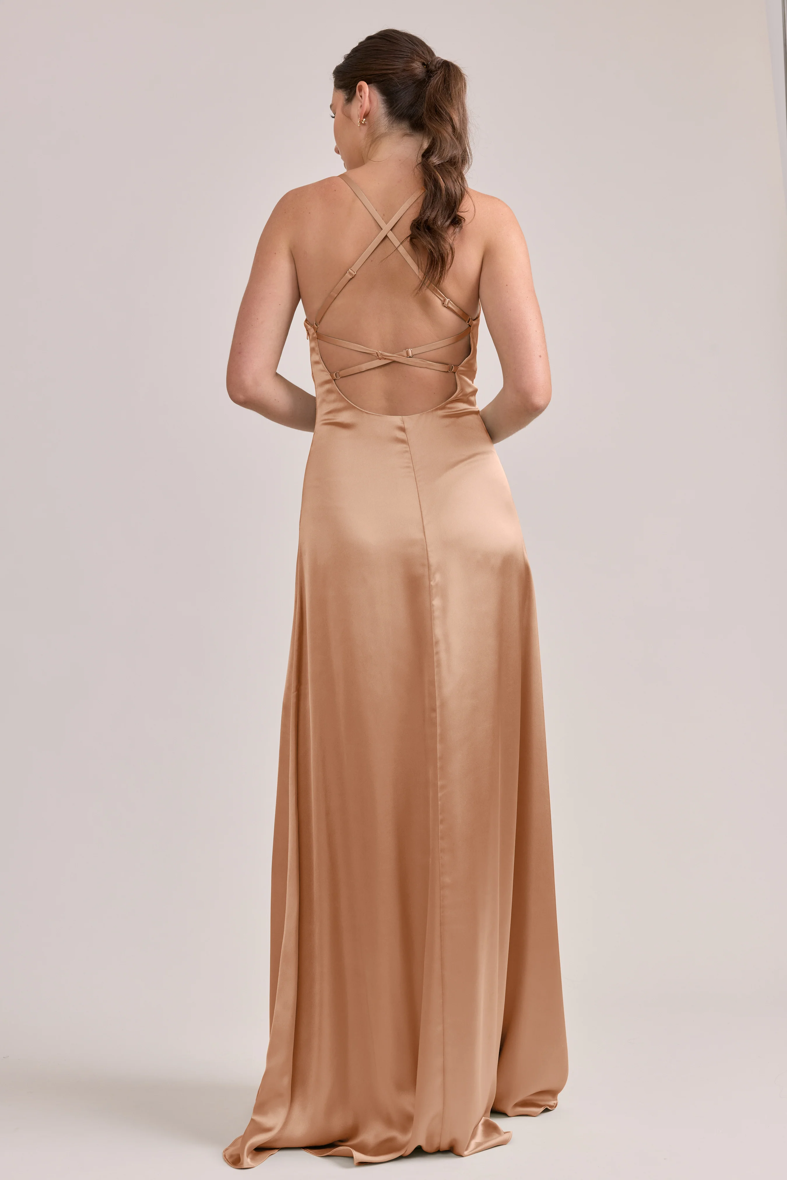 Karsyn Satin Dress | Made To Order - Image 155