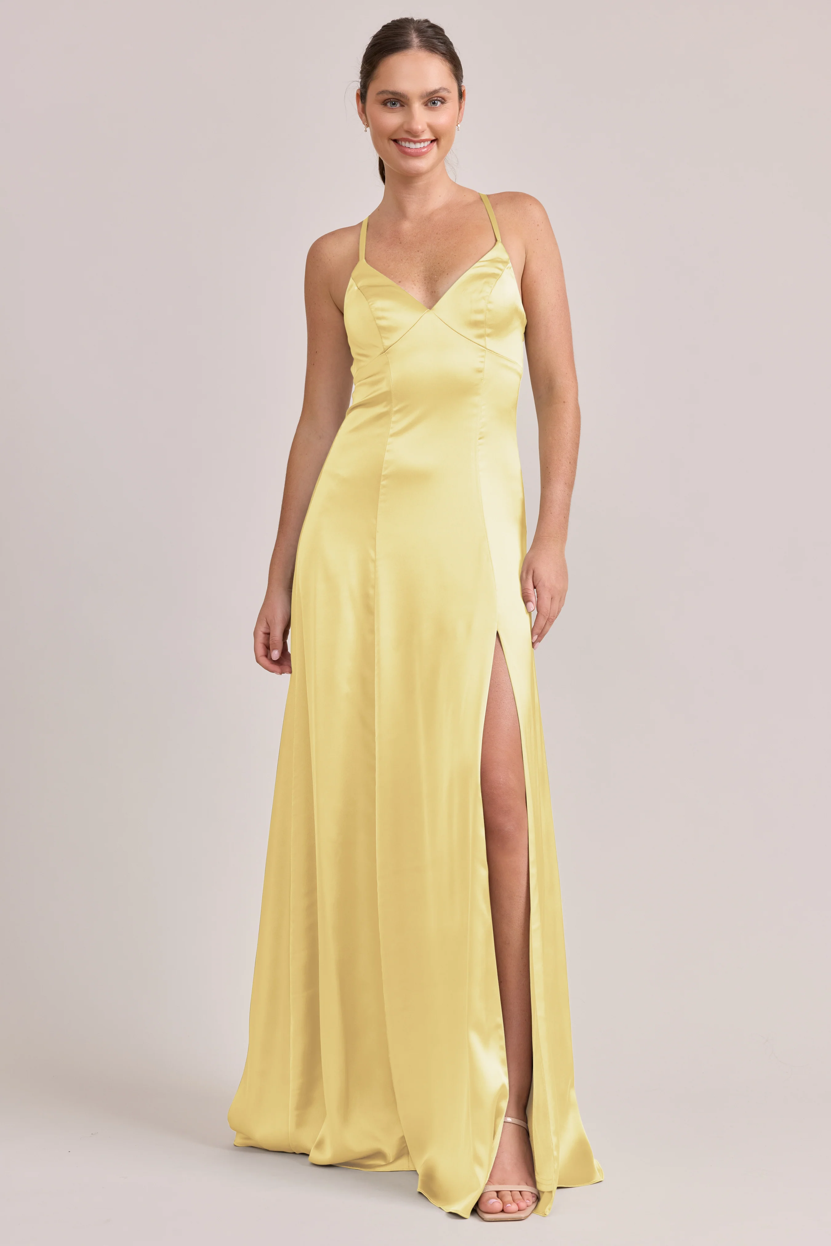 Karsyn Satin Dress | Made To Order - Image 159