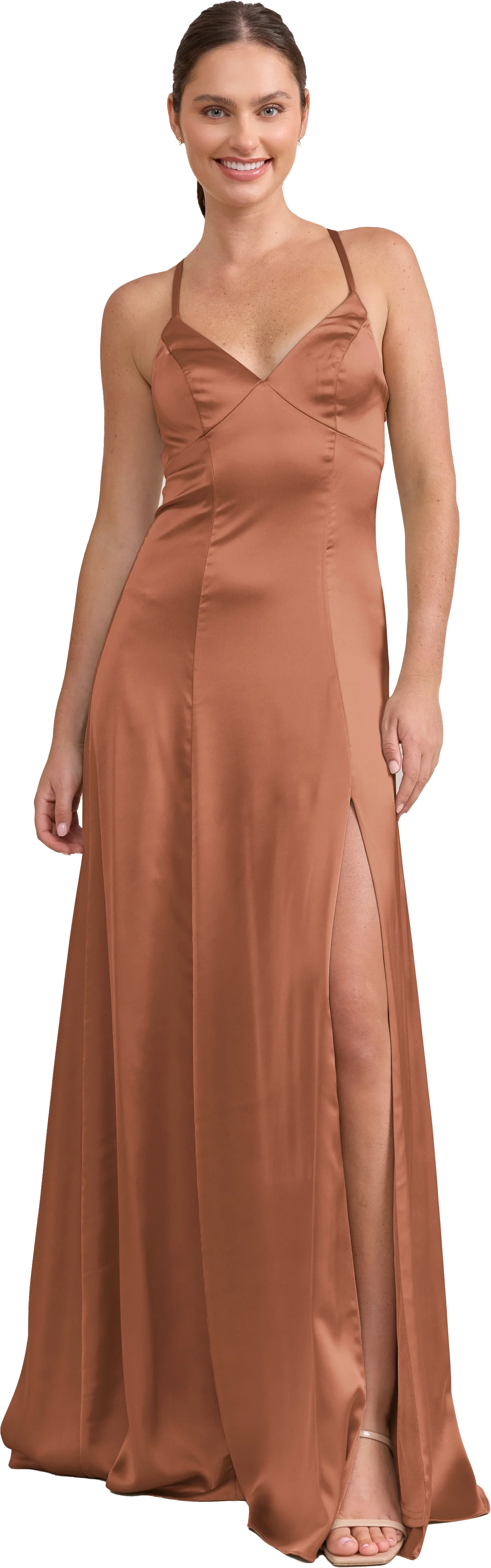 Karsyn Satin Dress | Made To Order - Image 177
